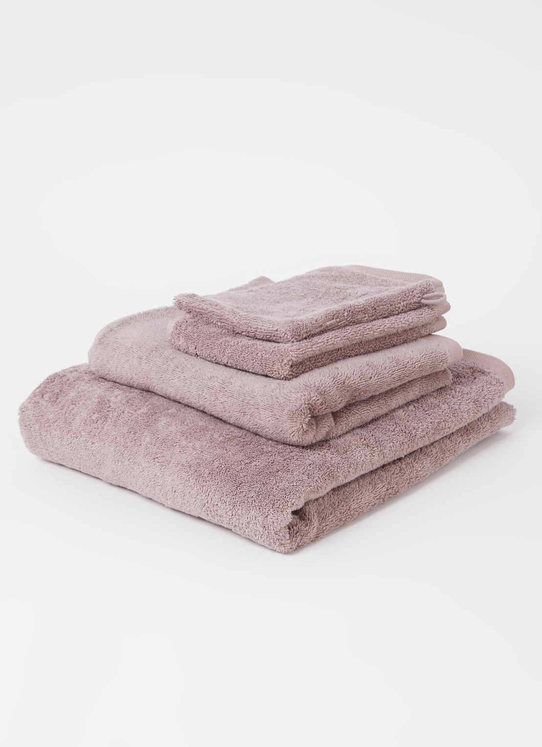 Aquanova London washand - 600 gr/m² - 16 x 22 cm - voorkant 2 taupe