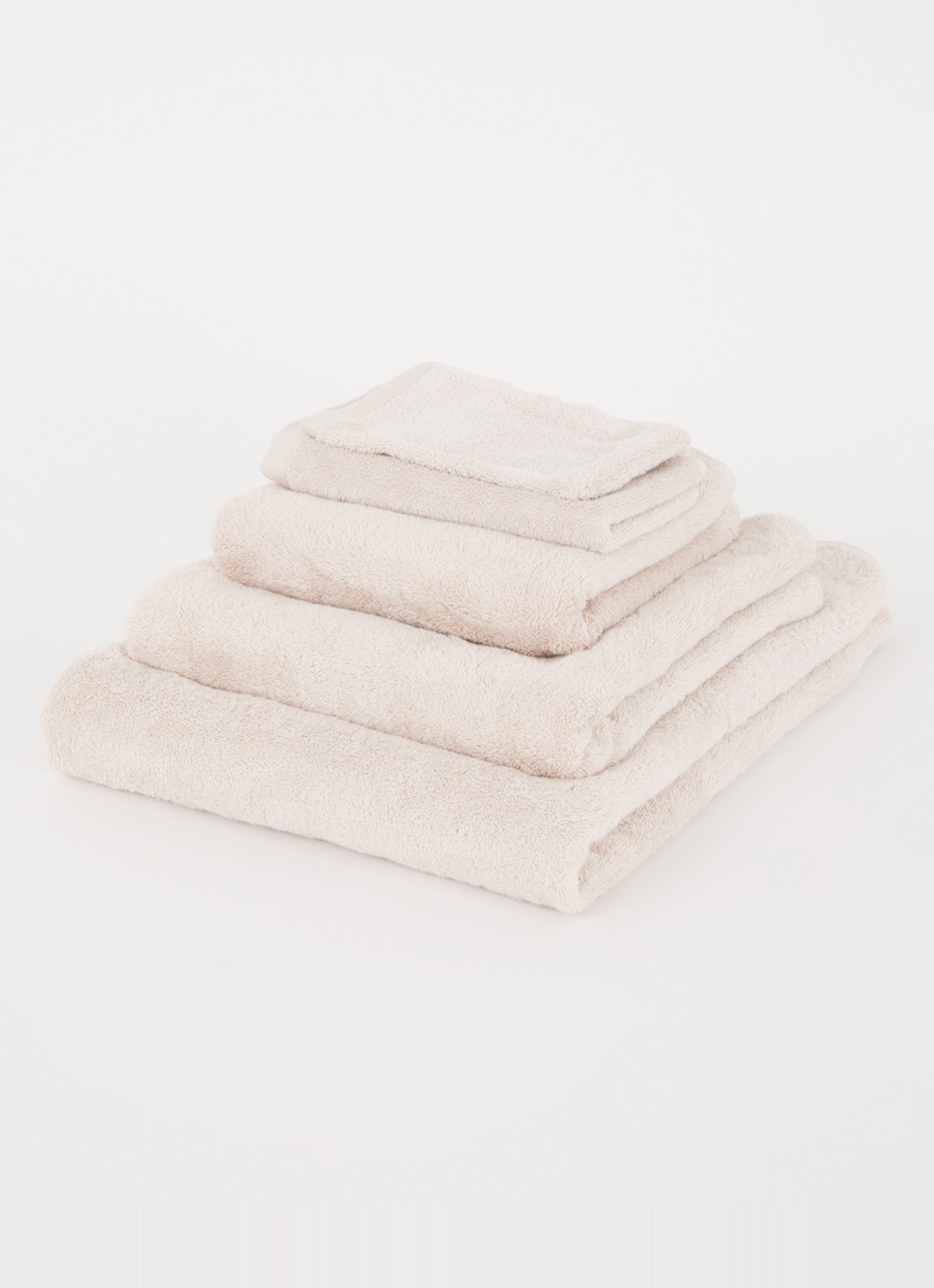 Aquanova London washand - 600 gr/m² - 16 x 22 cm - voorkant 3 beige