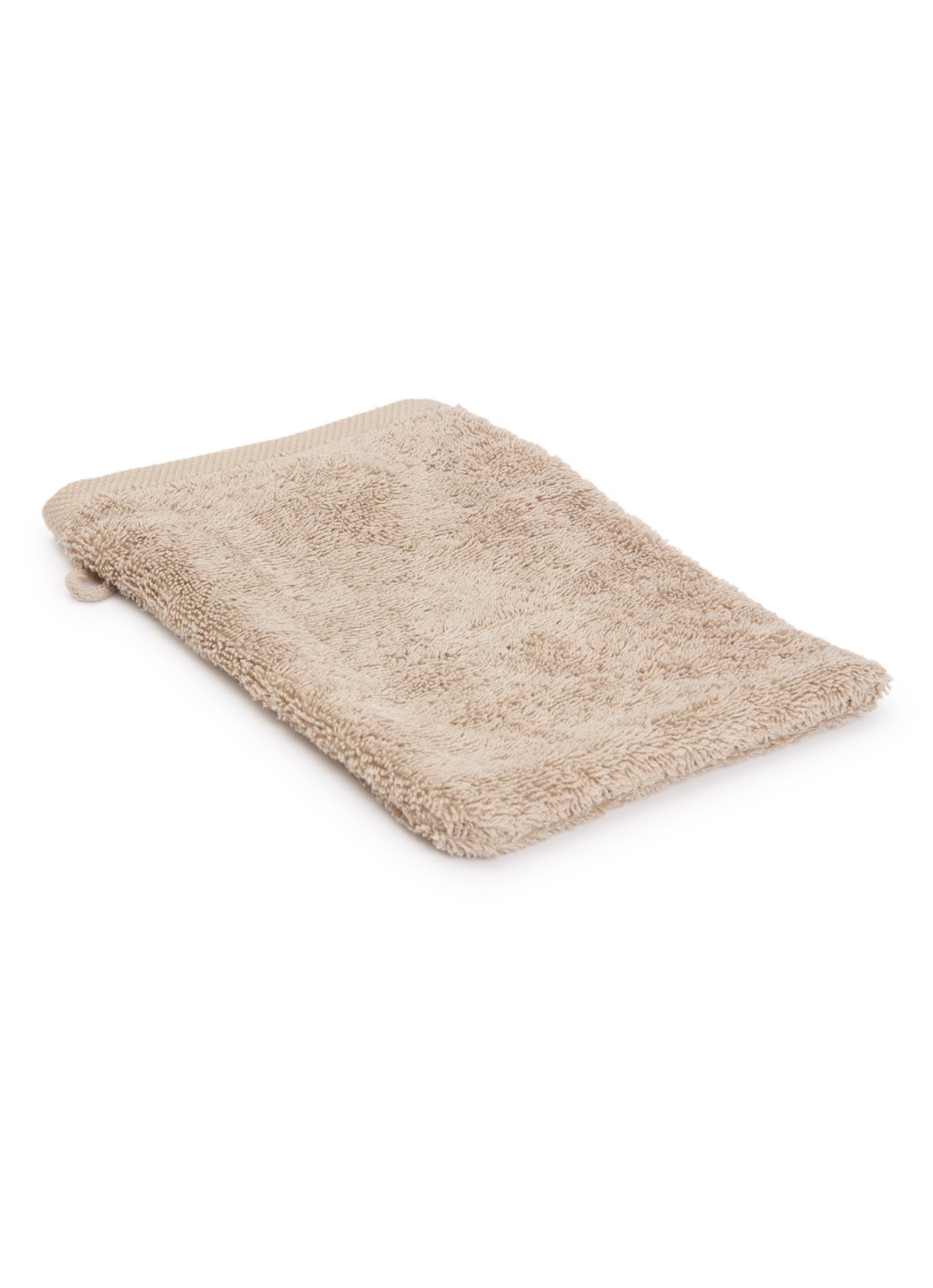 Aquanova London washand - 600 gr/m² - 16 x 22 cm - voorkant beige