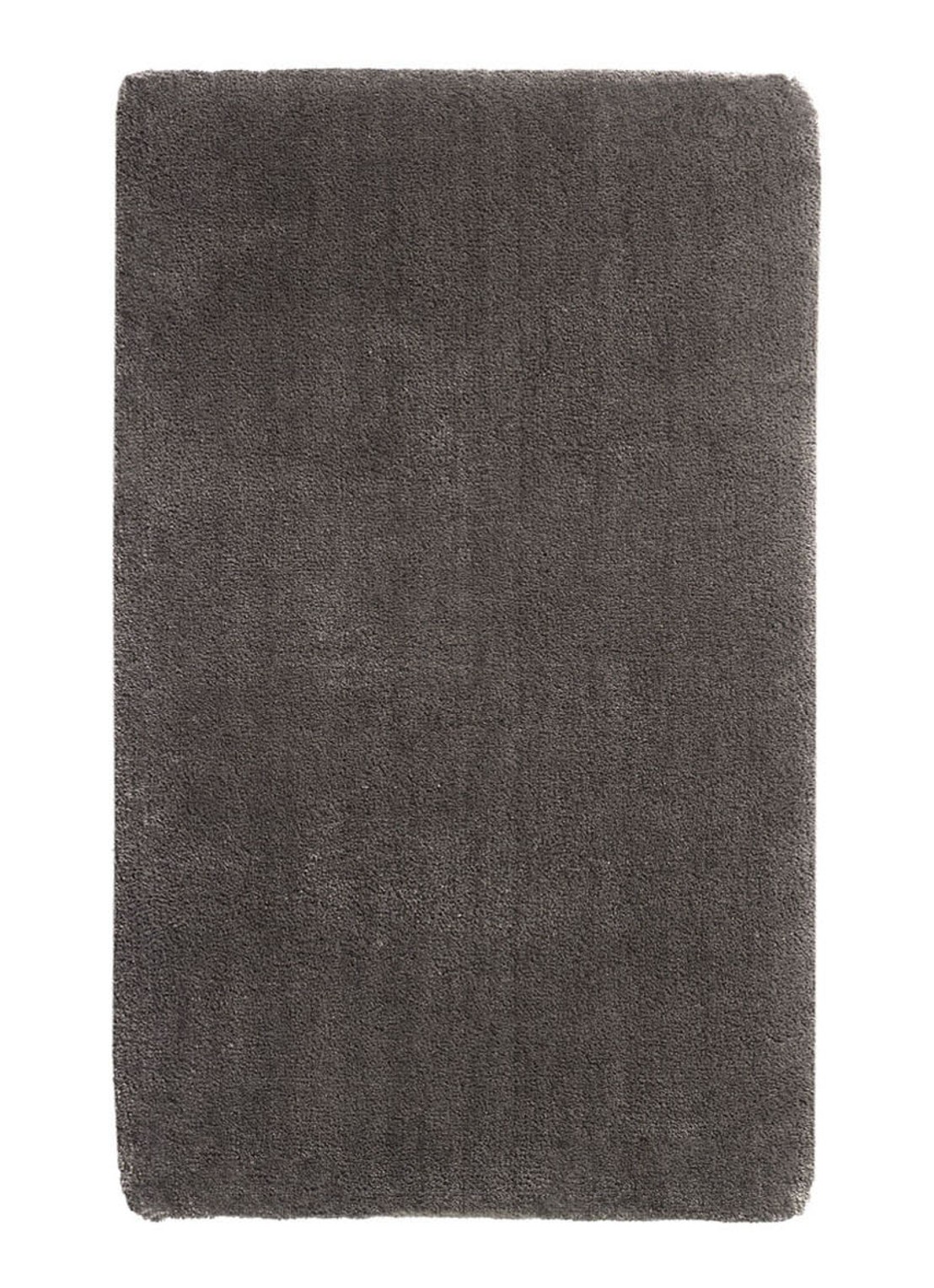 Aquanova Mauro badmat 60 x 100 cm  - voorkant antraciet