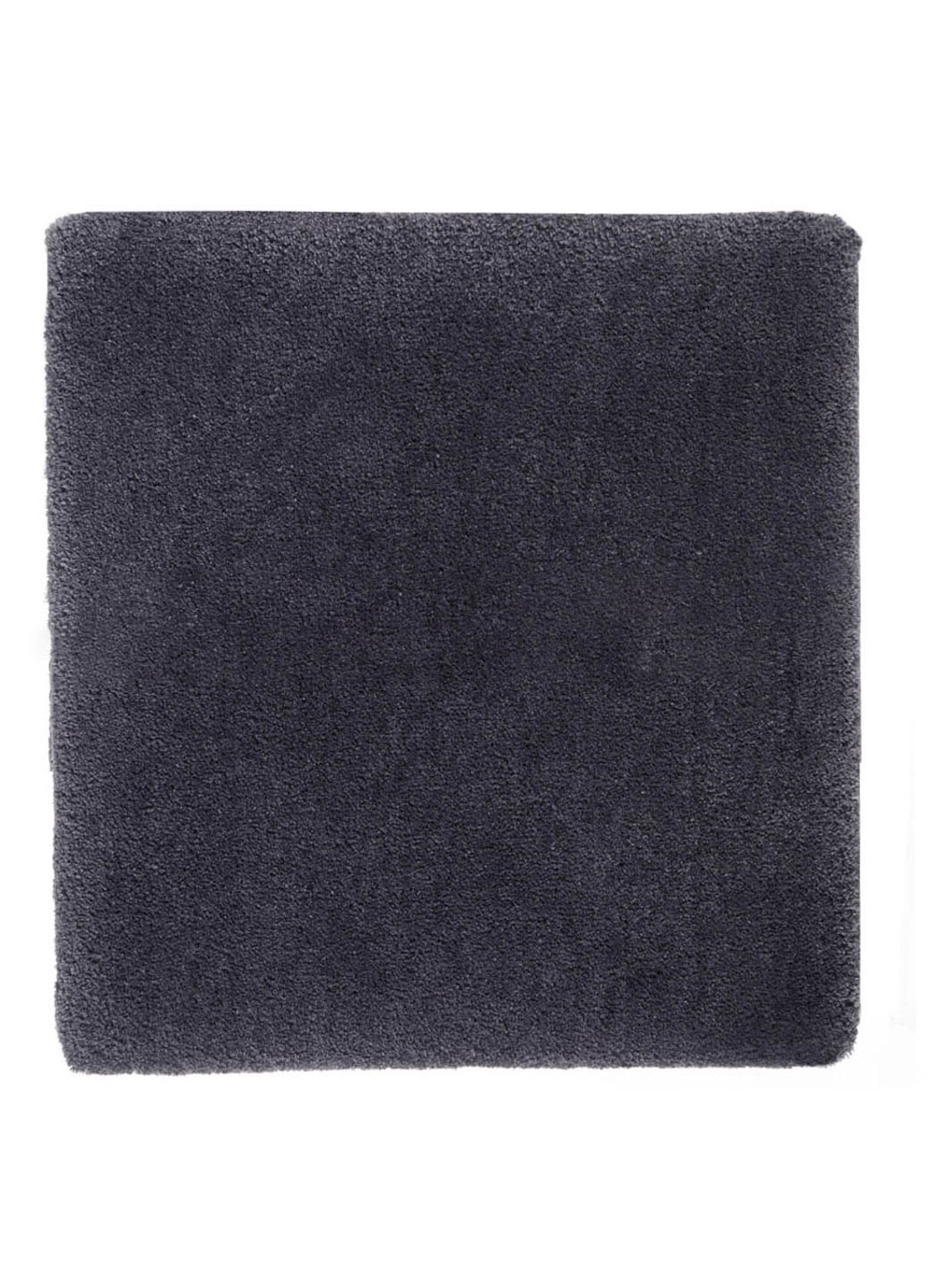 Aquanova Mauro badmat 60 x 60 cm - voorkant donkergrijs