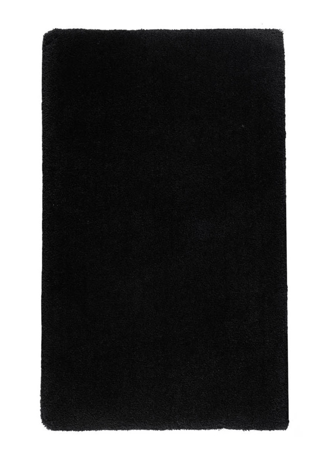 Aquanova Mauro badmat 70 x 120 cm - voorkant zwart