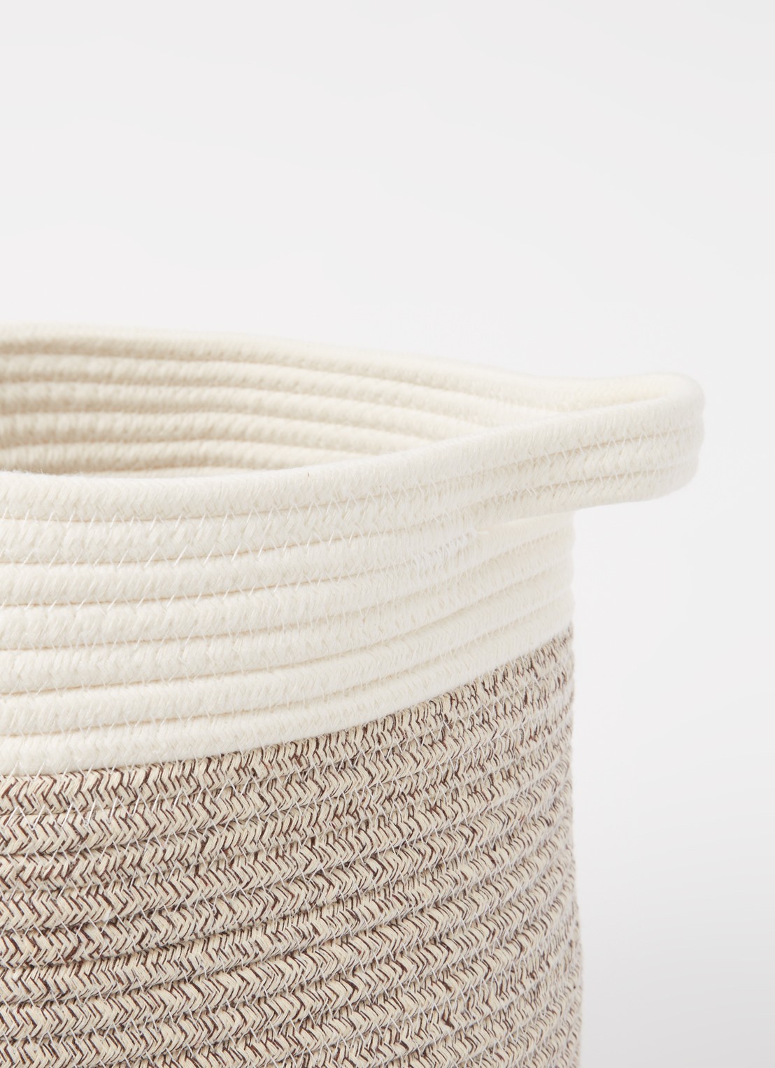 Aquanova Osman opbergmand 30 cm - detail creme