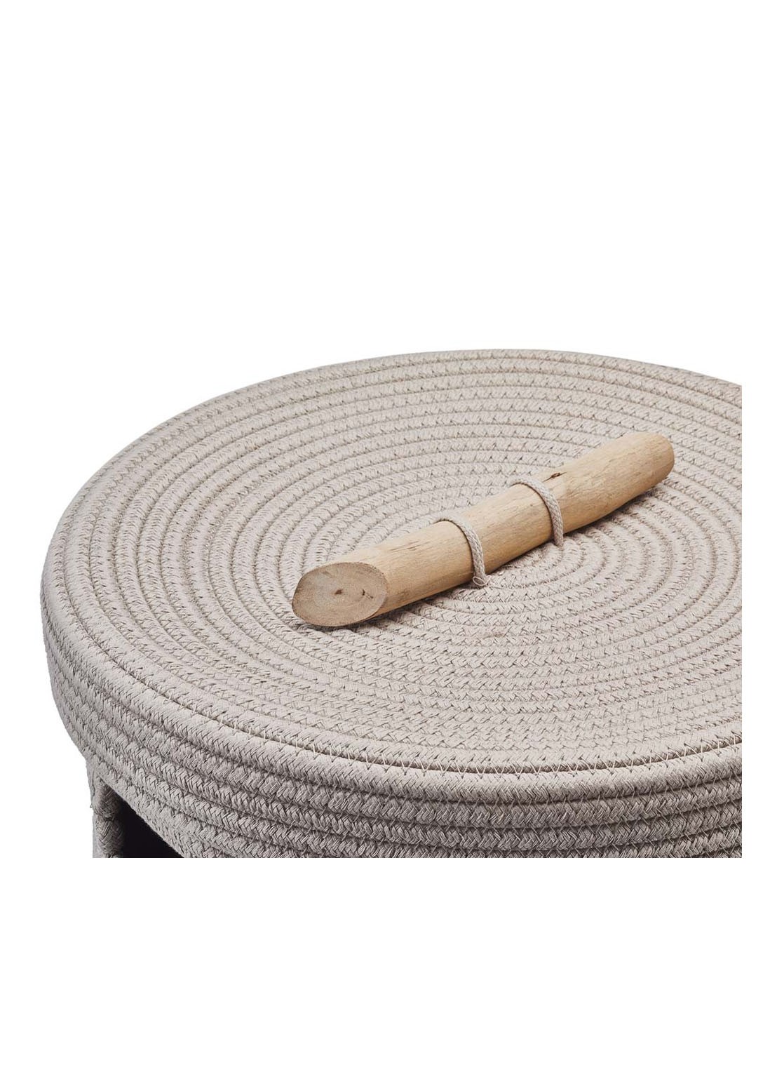 Aquanova Otis wasmand 55 cm - detail 3 lichtgrijs