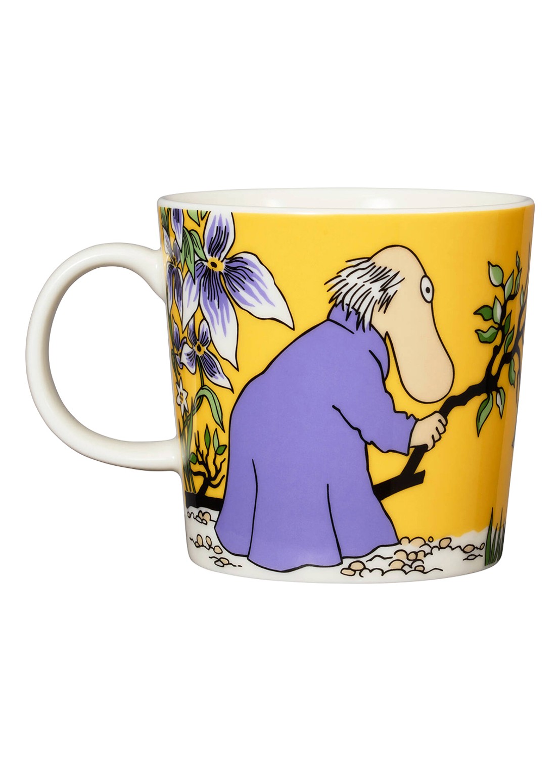 Arabia Hemulen Moomin kopje 30 cl - detail 3 geel