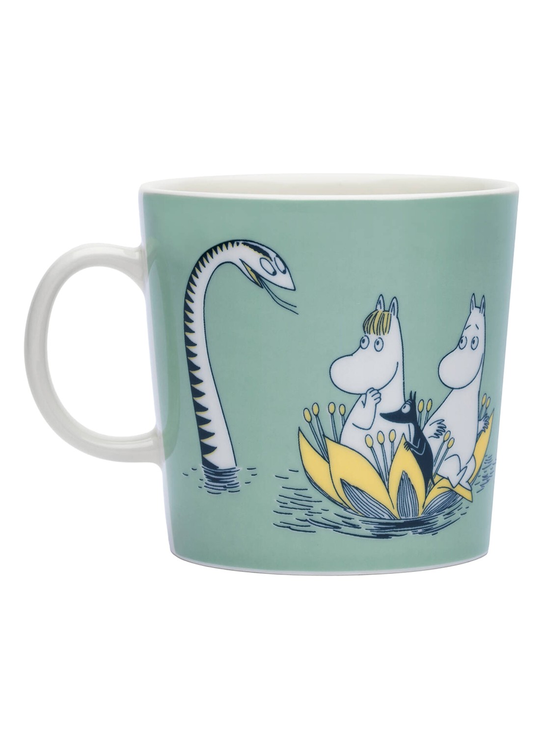 Arabia Moomin ABC W mok 40 cl - voorkant 2 mint
