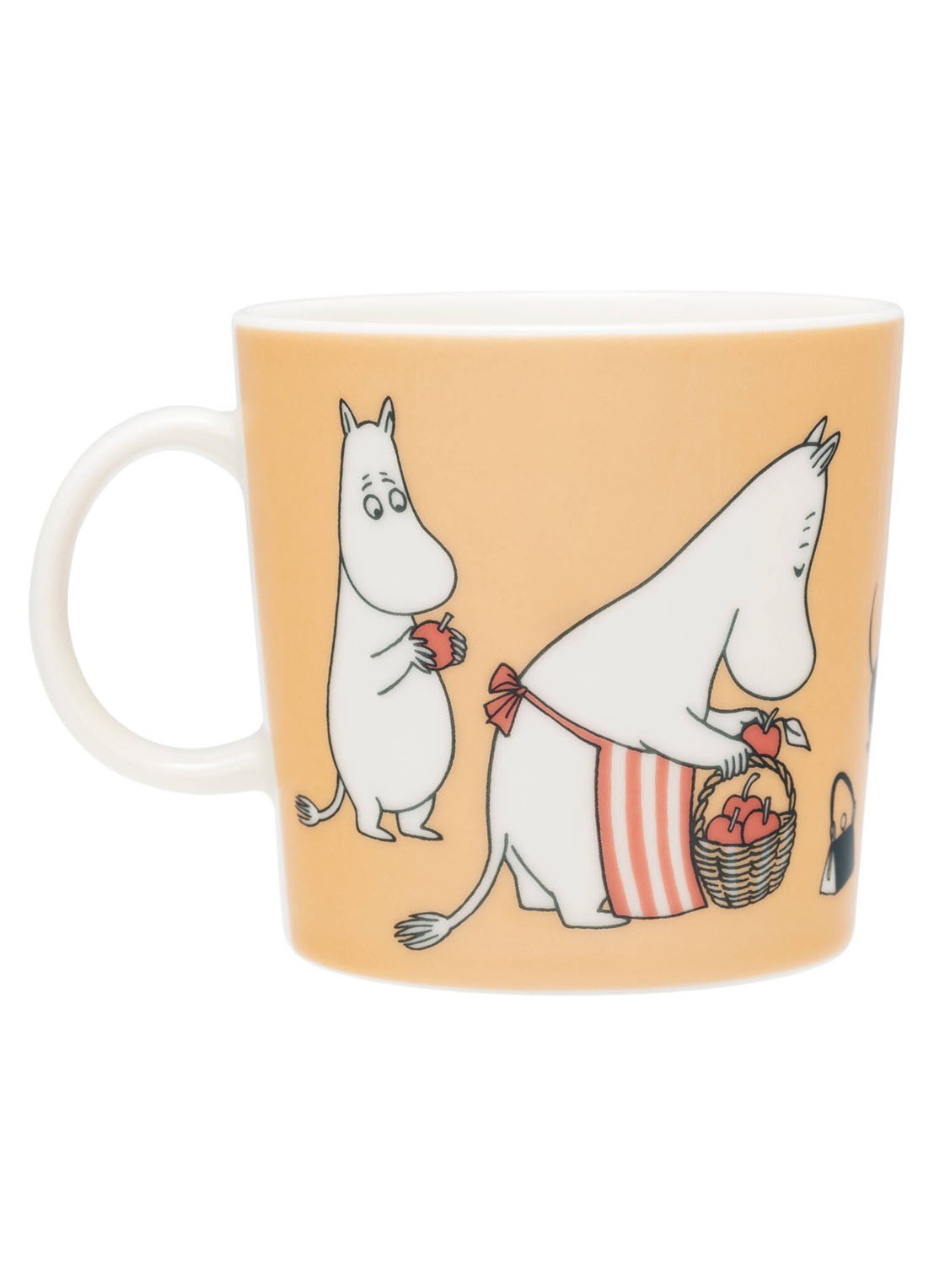 Arabia Moomin ABC X mok 40 cl - voorkant 2 beige