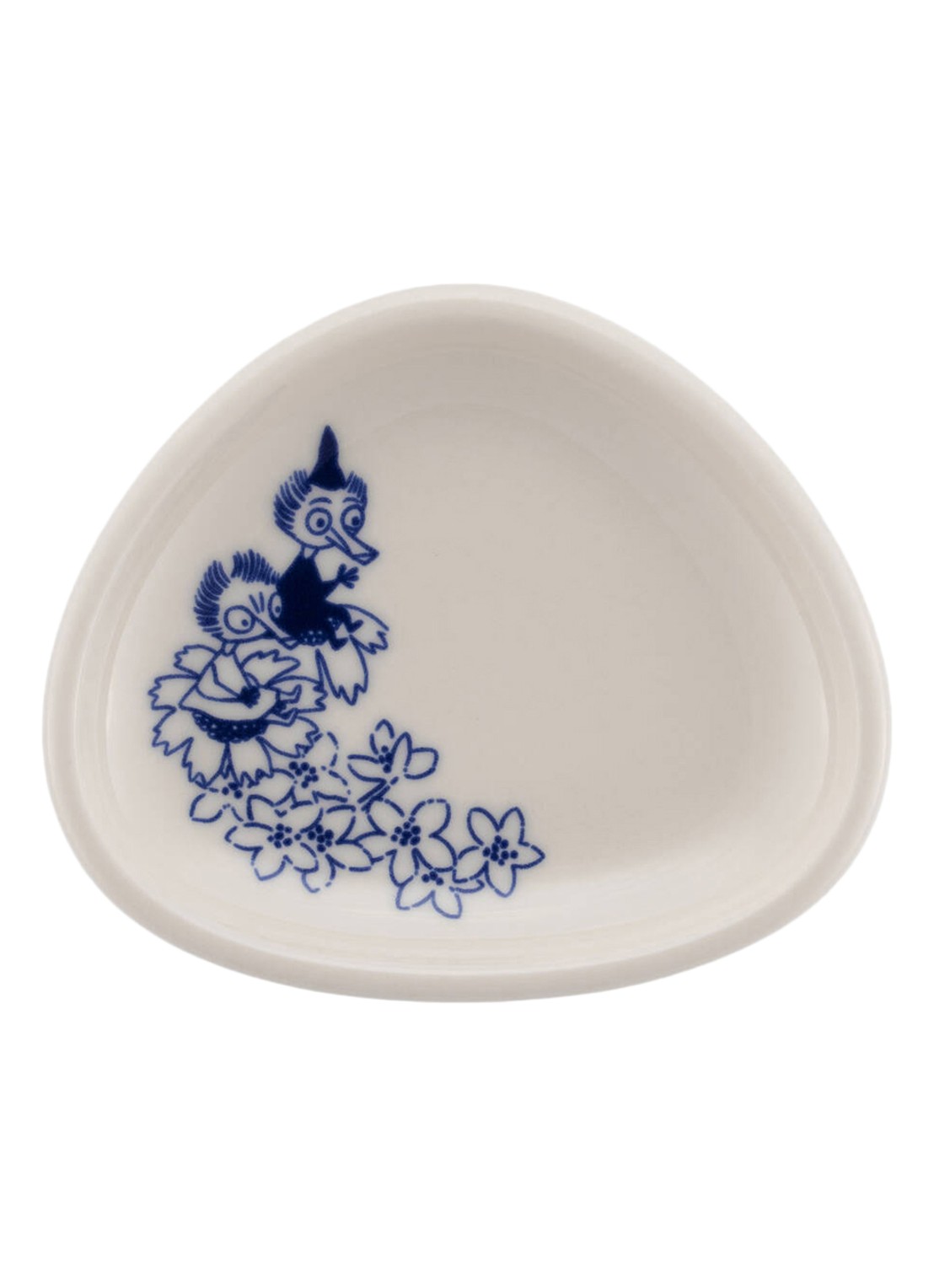 Arabia Moomin Haru dipschaal 10 cm - voorkant blauw