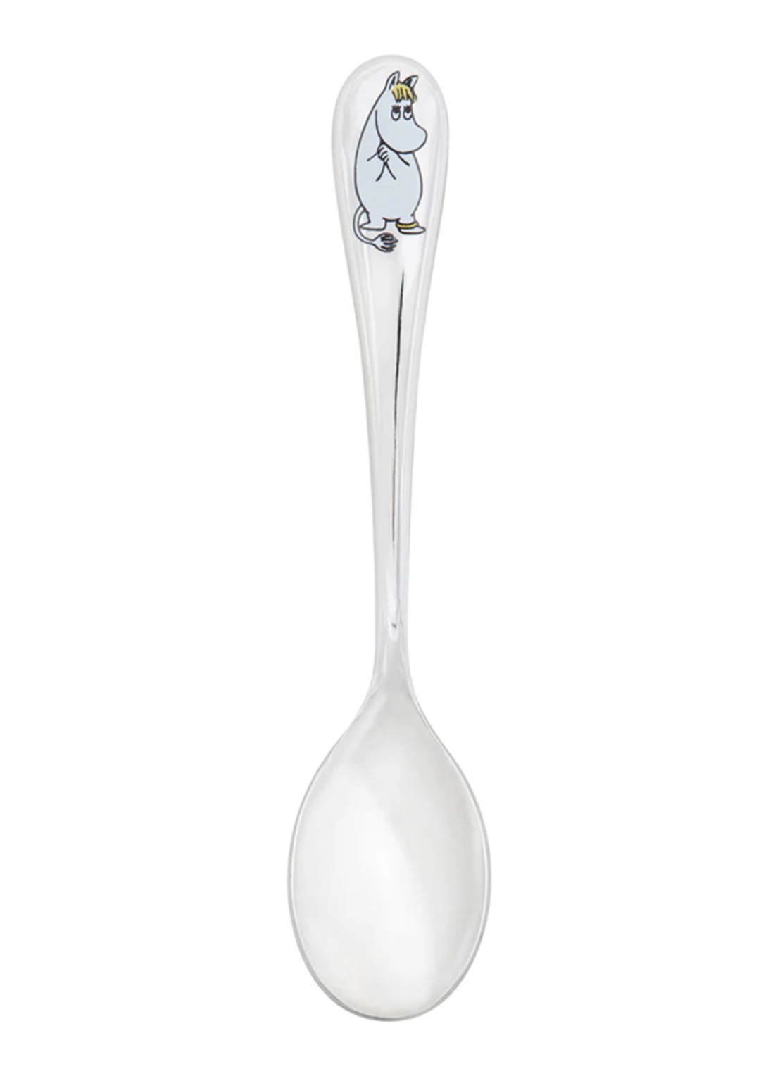 Arabia Moomin kinderlepel - voorkant zilver