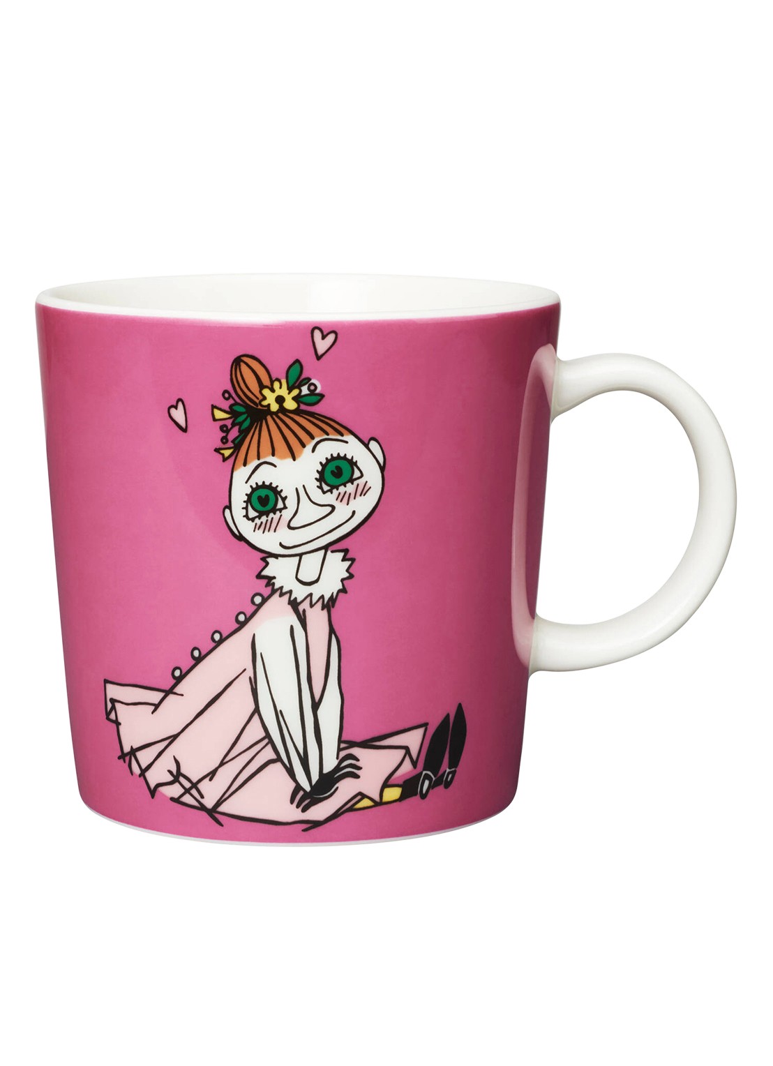 Arabia Mymble Moomin kopje 30 cl - voorkant fuchsia