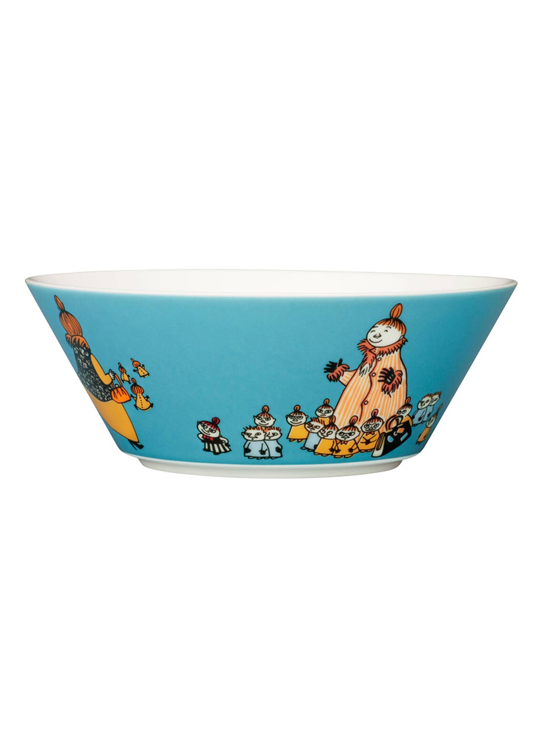 Arabia Mymble's moeder Moomin kom 15 cm - voorkant blauw