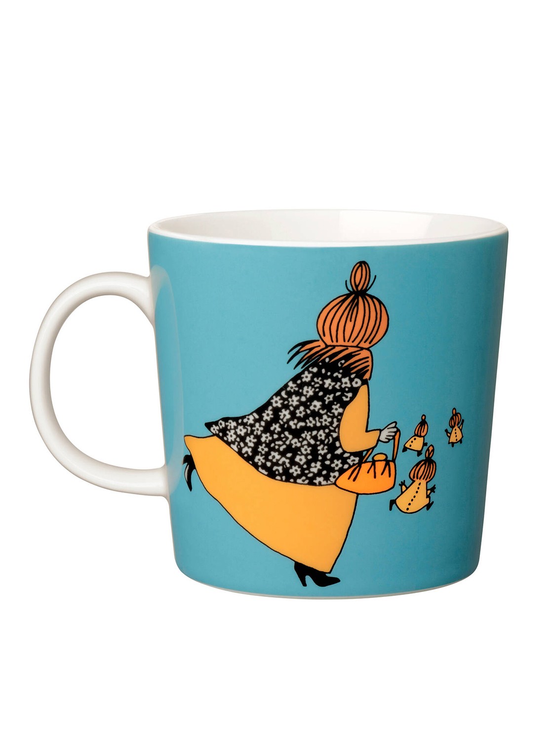 Arabia Mymble's moeder Moomin kopje 30 cl - voorkant 2 aquablauw