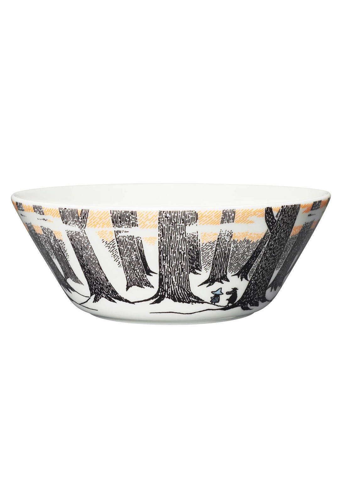 Arabia True To Its Origins Moomin kom 15 cm - voorkant creme