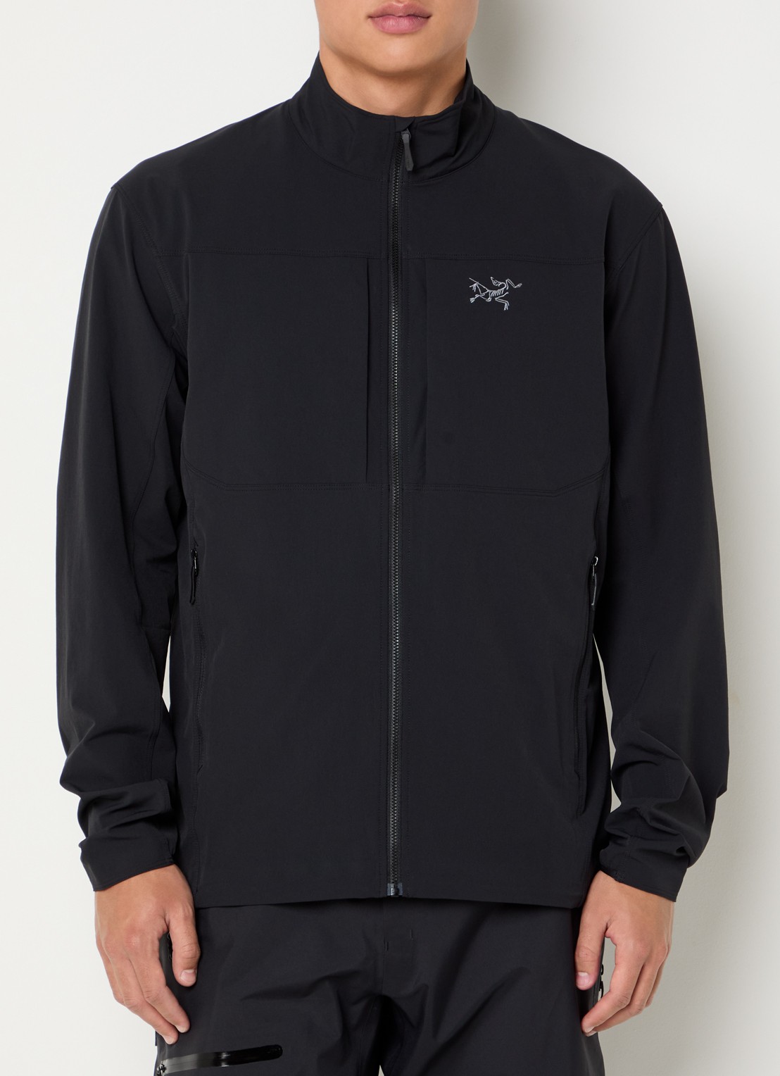 Arc'teryx Gamma windjack met logoborduring en ritszakken - detail 4 zwart