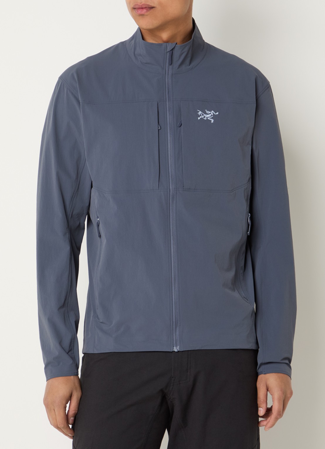 Arc'teryx Gamma Windjack met logoborduring en ritszakken - detail 4 beige