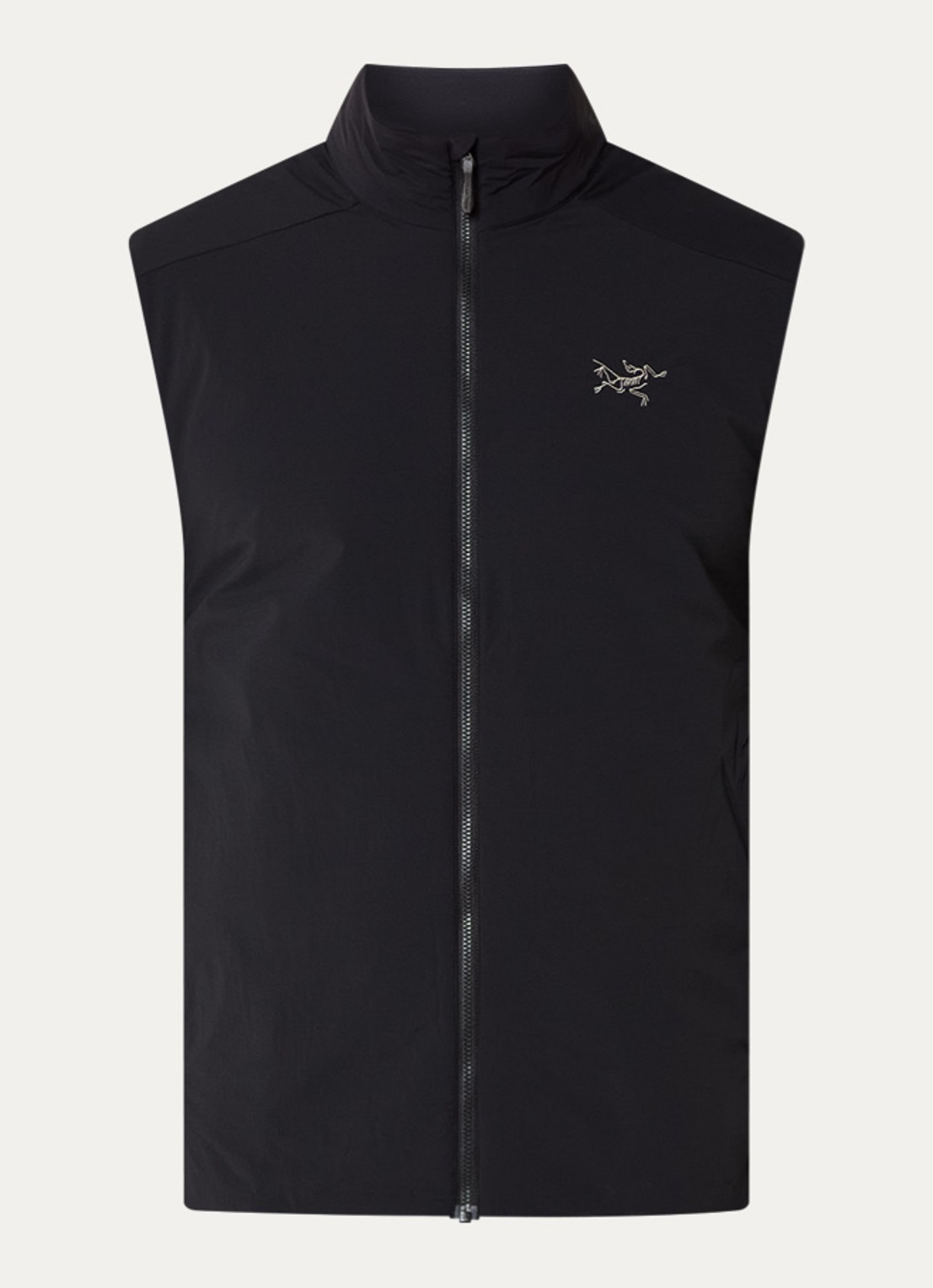 Arc'teryx Kragg bodywarmer met logoborduring - voorkant zwart