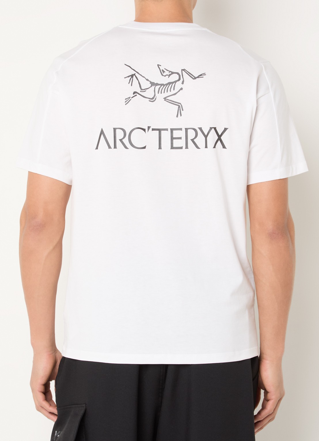 Arc'teryx Kragg T-shirt met logo- en backprint - detail 4 wit