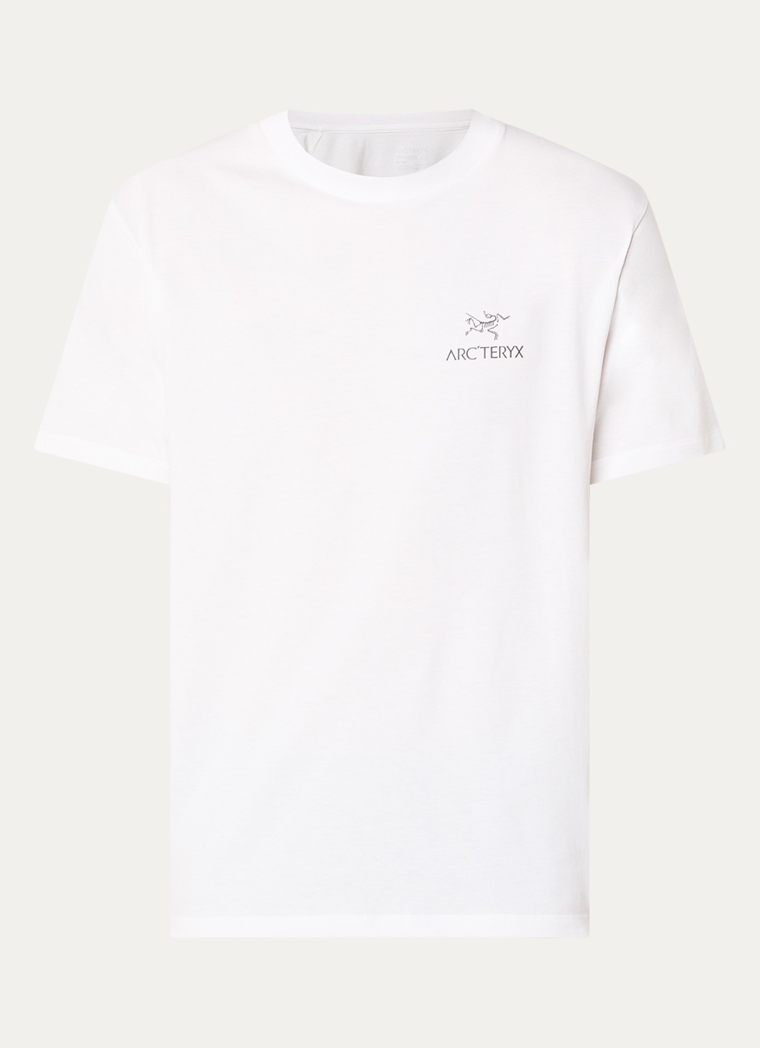 Arc'teryx Kragg T-shirt met logo- en backprint - voorkant wit