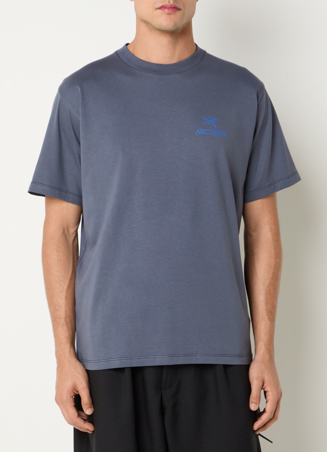 Arc'teryx Kragg T-shirt met logo- en backprint - achterkant antraciet