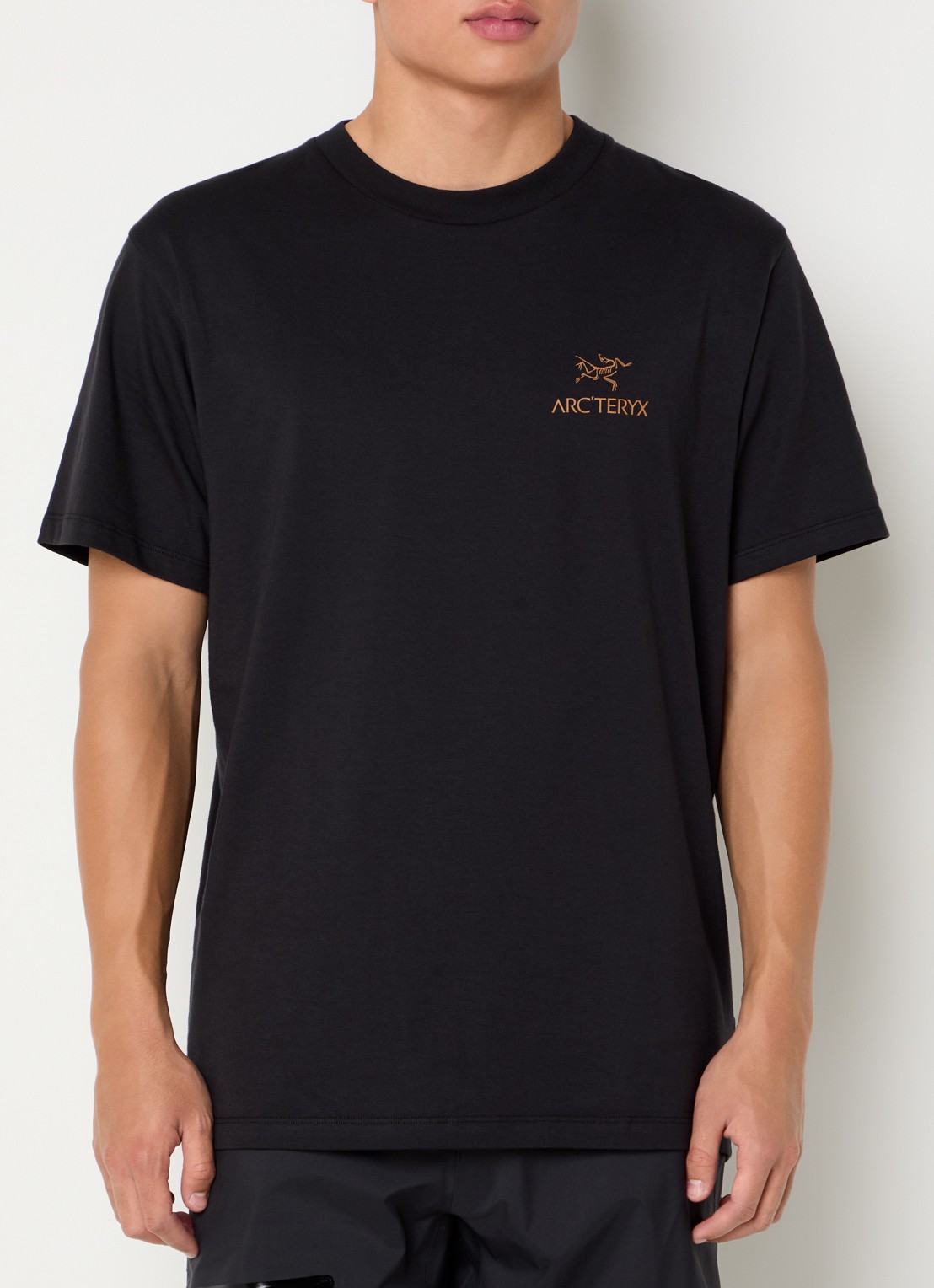 Arc'teryx T-shirt met logo- en backprint - achterkant zwart