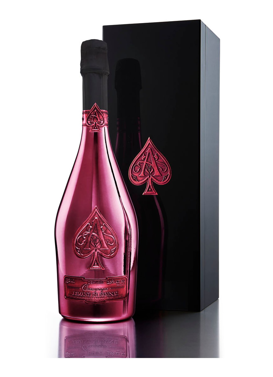 Armand de Brignac Champagne Ace of Spades Demi Sec in geschenkverpakking 750 ml - voorkant undefined