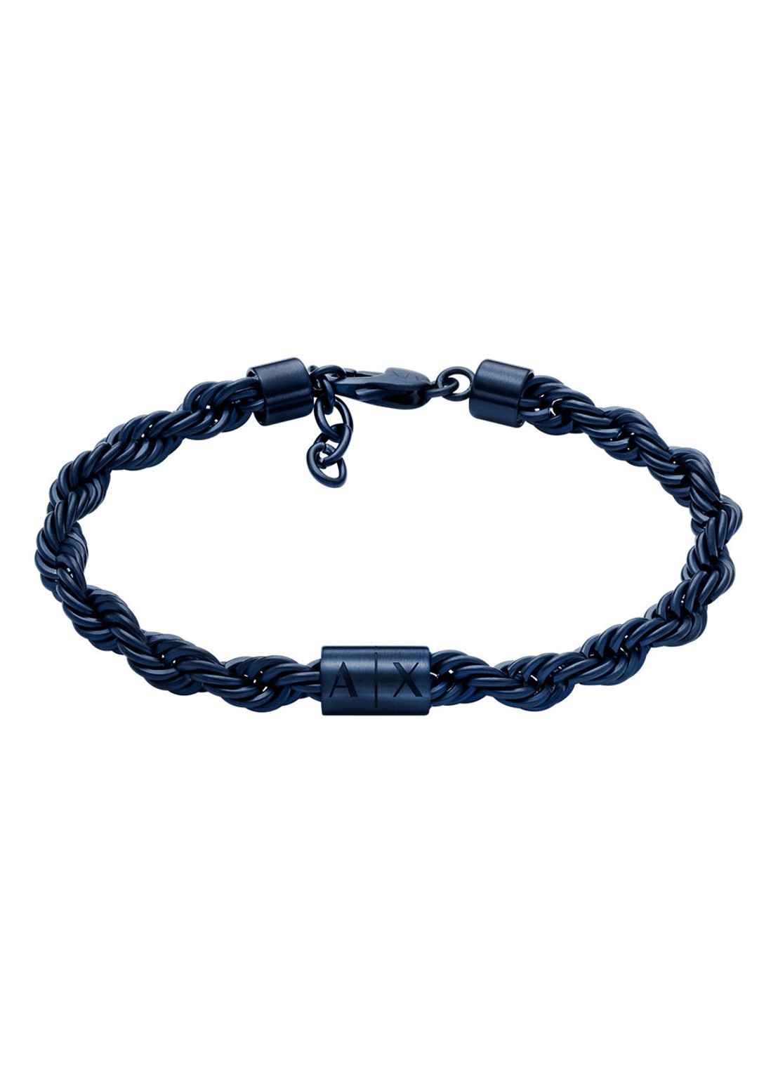 Armani Armband AXG0165470 - voorkant donkerblauw