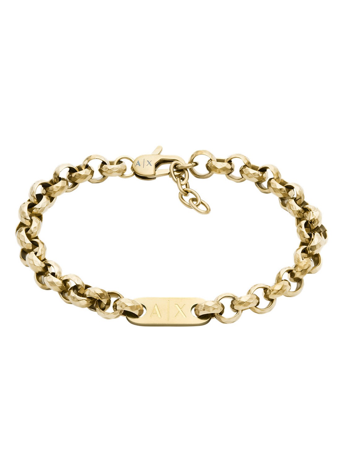 Armani Armband AXG0175710 - voorkant 2 goud