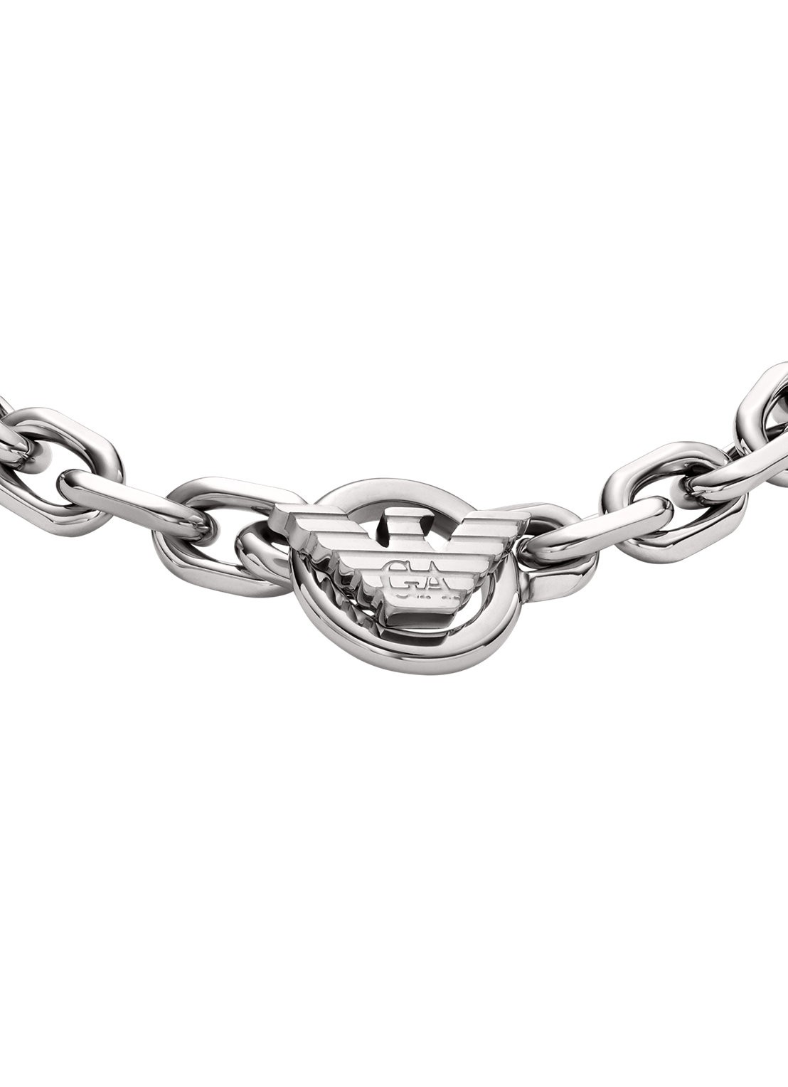Armani Armband EGS3236040 - detail 2 zilver