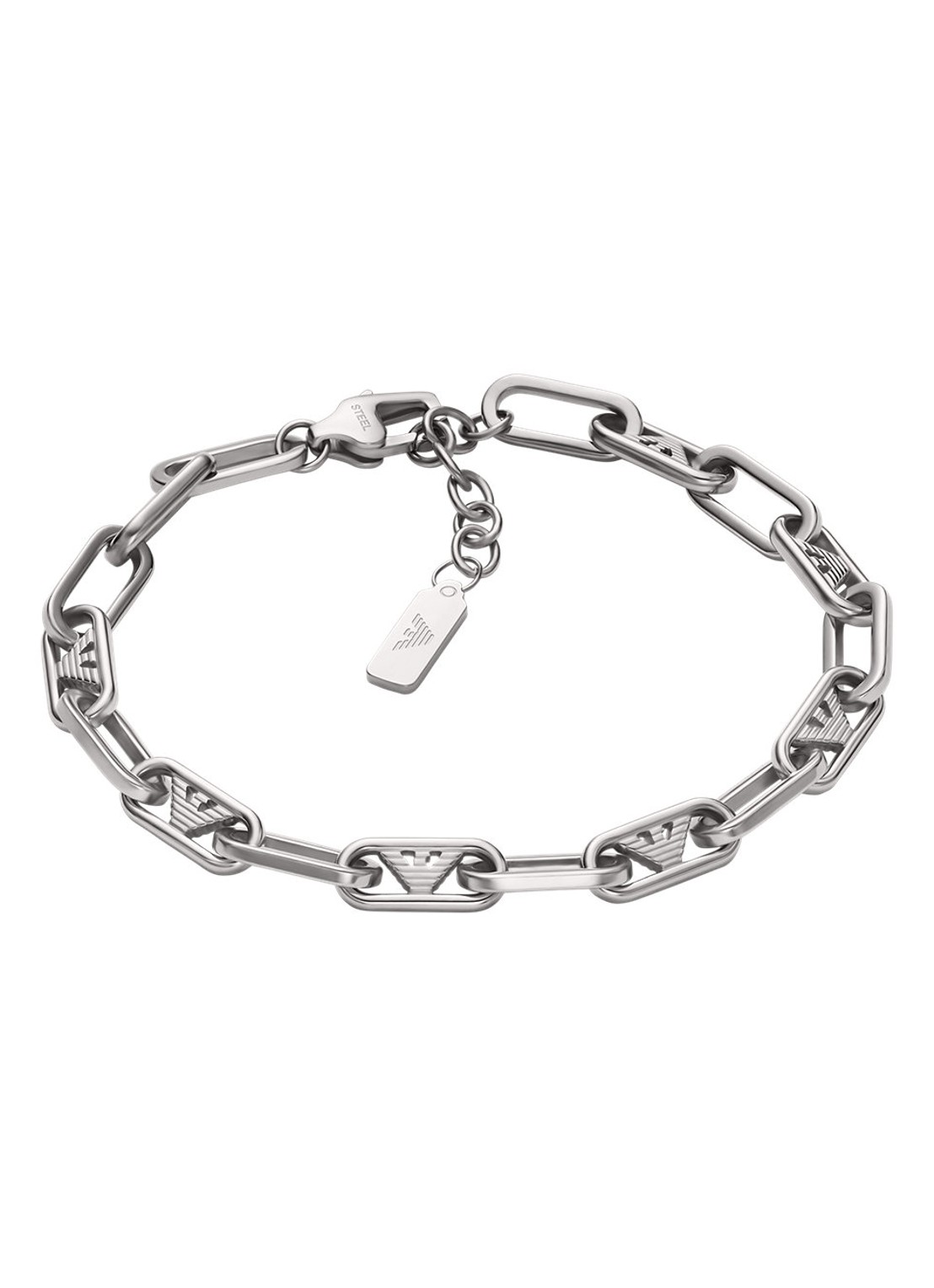Armani Armband EGS3249040 - voorkant zilver