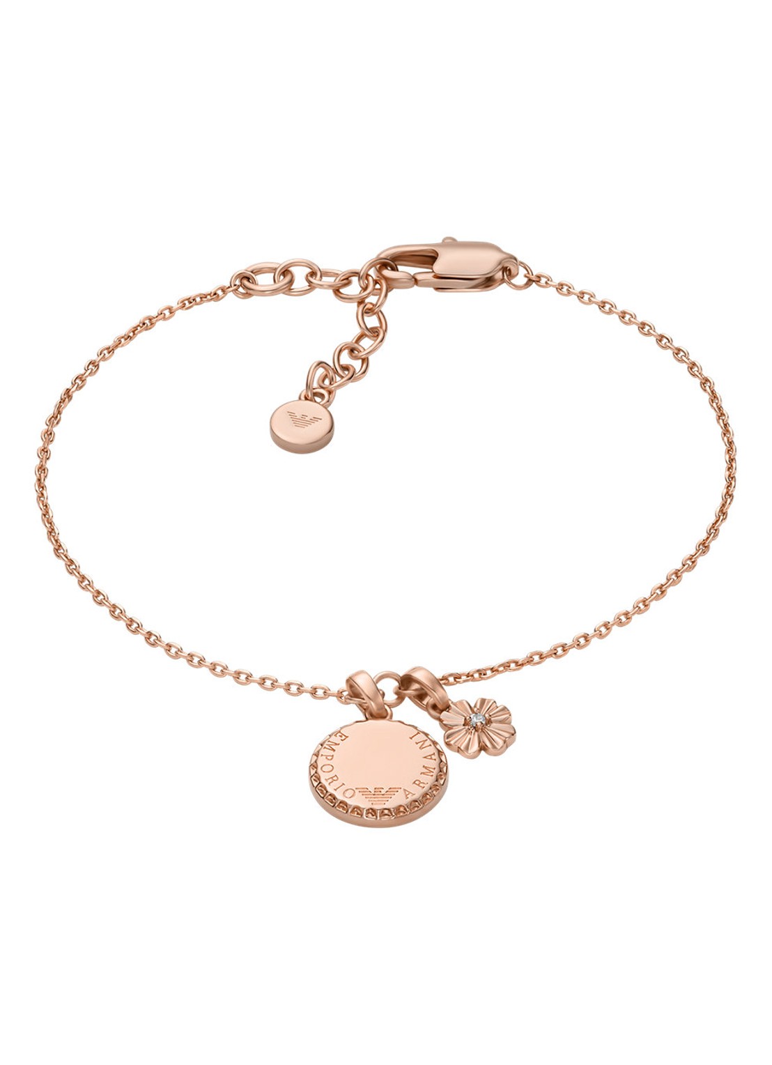Armani Armband EGS3278221 - voorkant 3 roségoud
