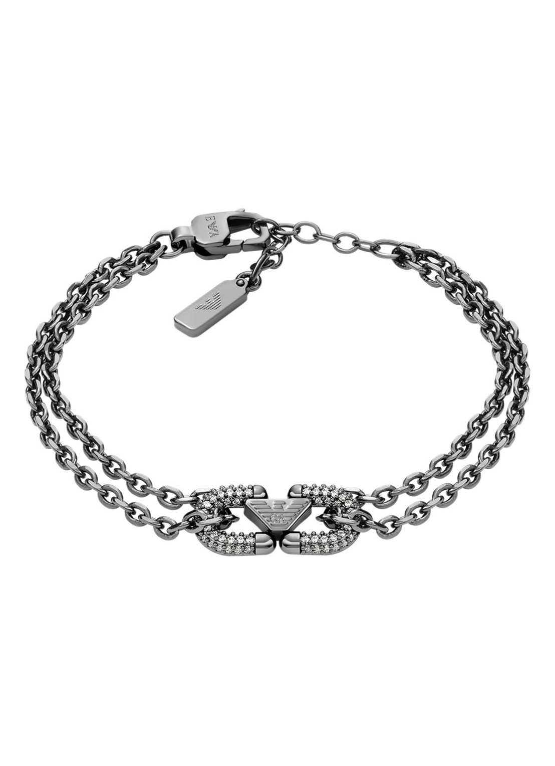 Armani Armband EGS3291001 - voorkant antraciet