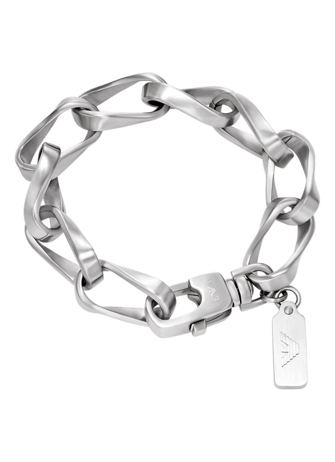 Armani Armband EGS3302040 - voorkant zilver