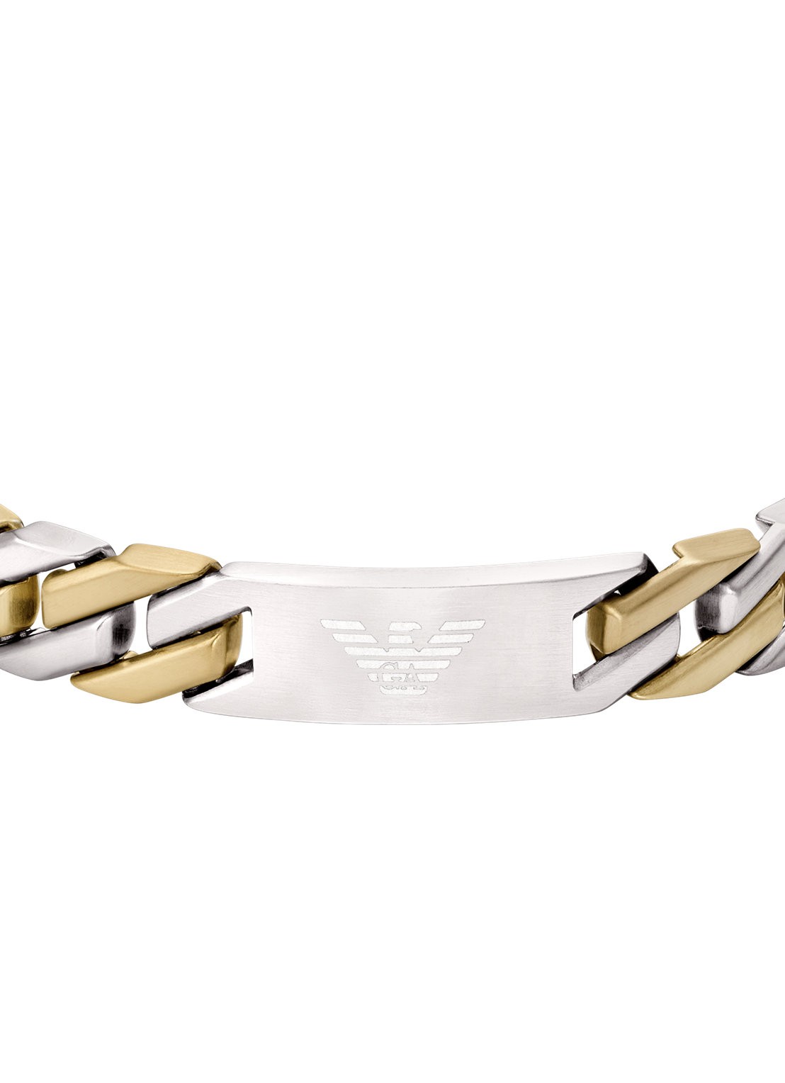 Armani Armband EGS3314040 - detail goud / zilver