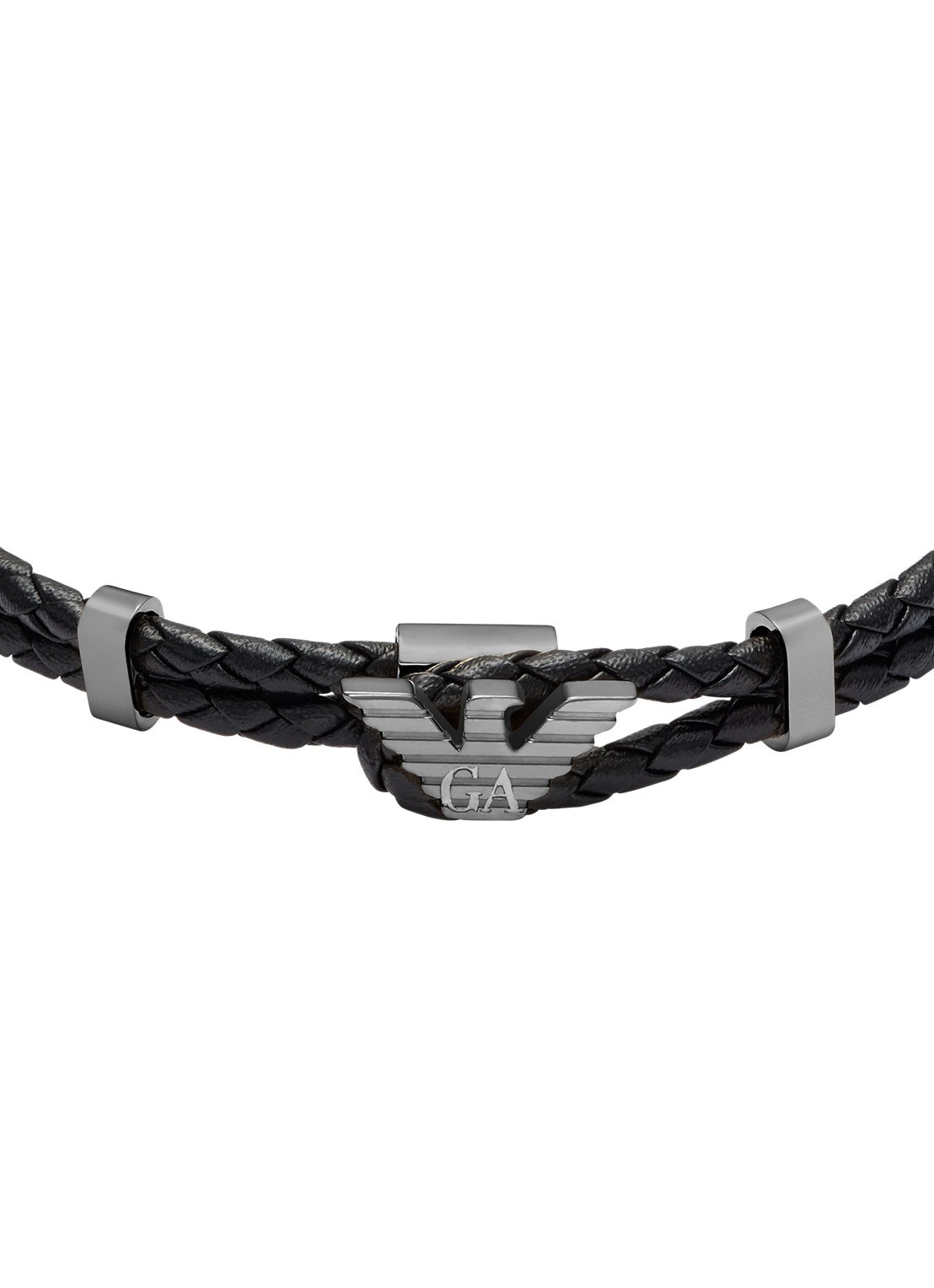 Armani Armband EGS3322060 - detail 2 zilver