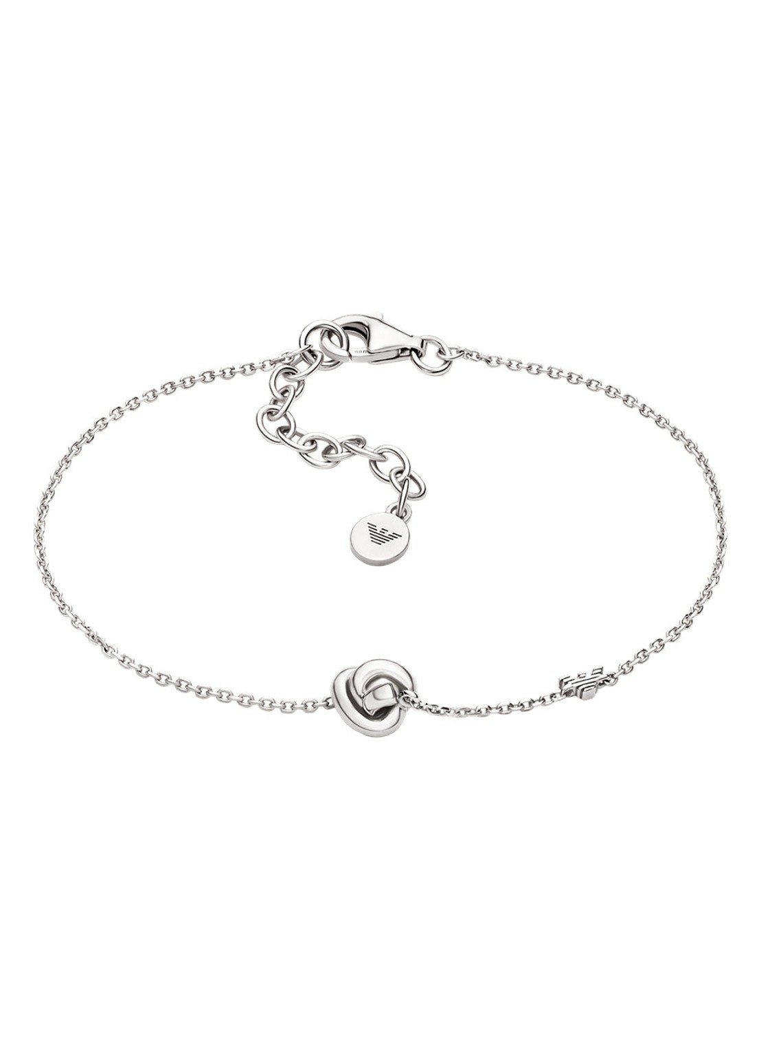 Armani Armband van zilver EG3643040 - voorkant zilver