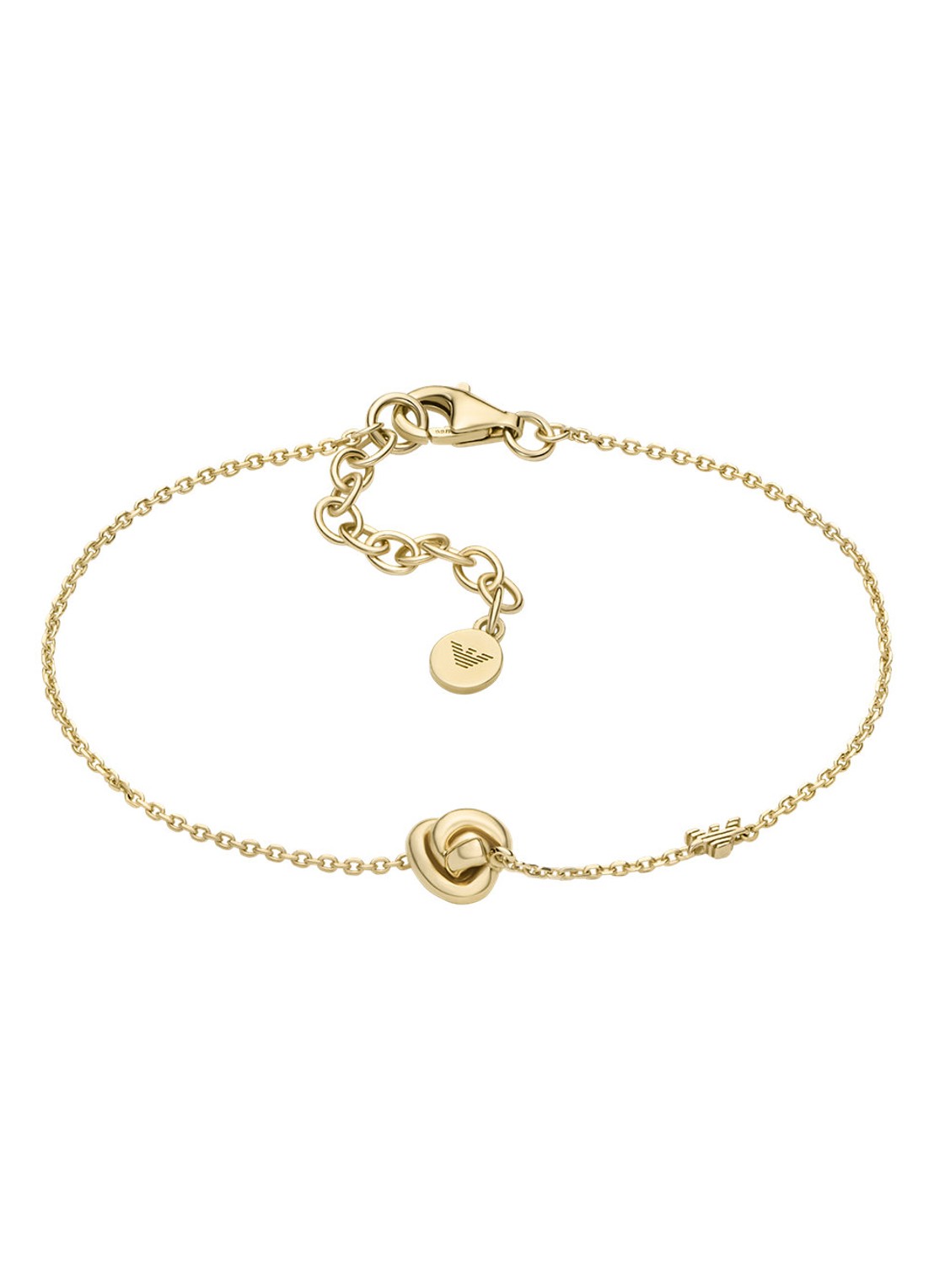 Armani Armband verguld EG3637710 - voorkant goud