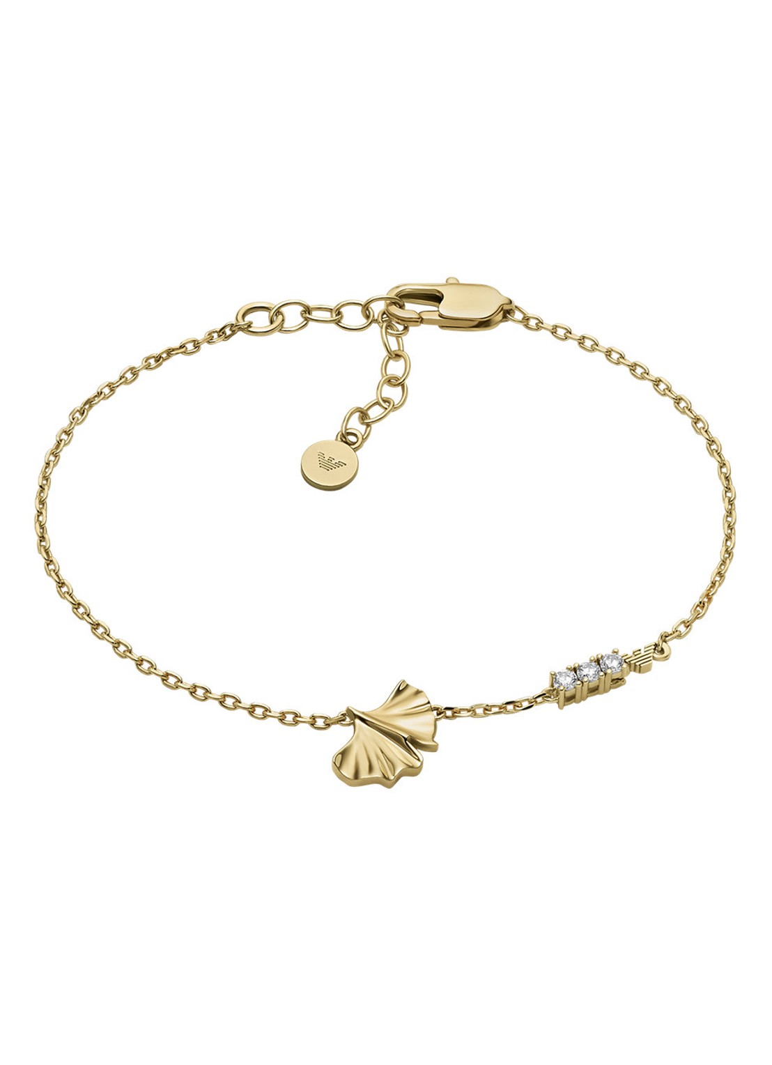 Armani Armband verguld EGS3263710 - voorkant goud