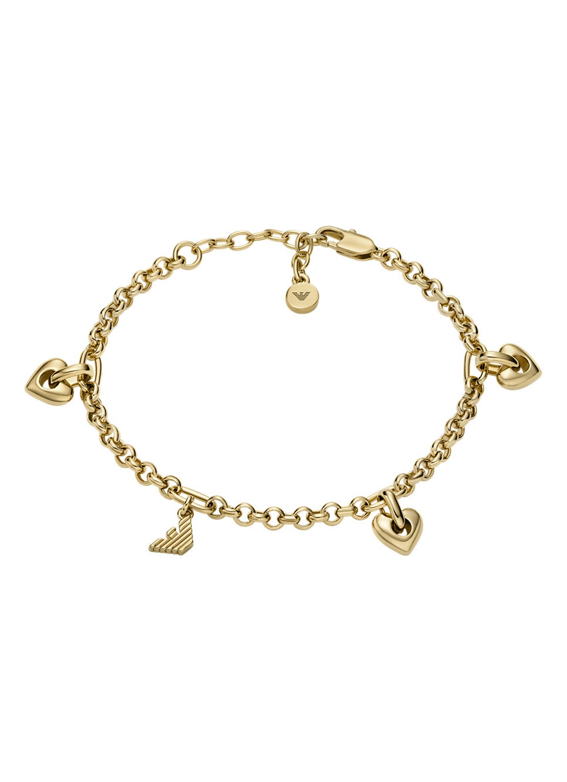 Armani Armband verguld EGS3268710 - voorkant goud