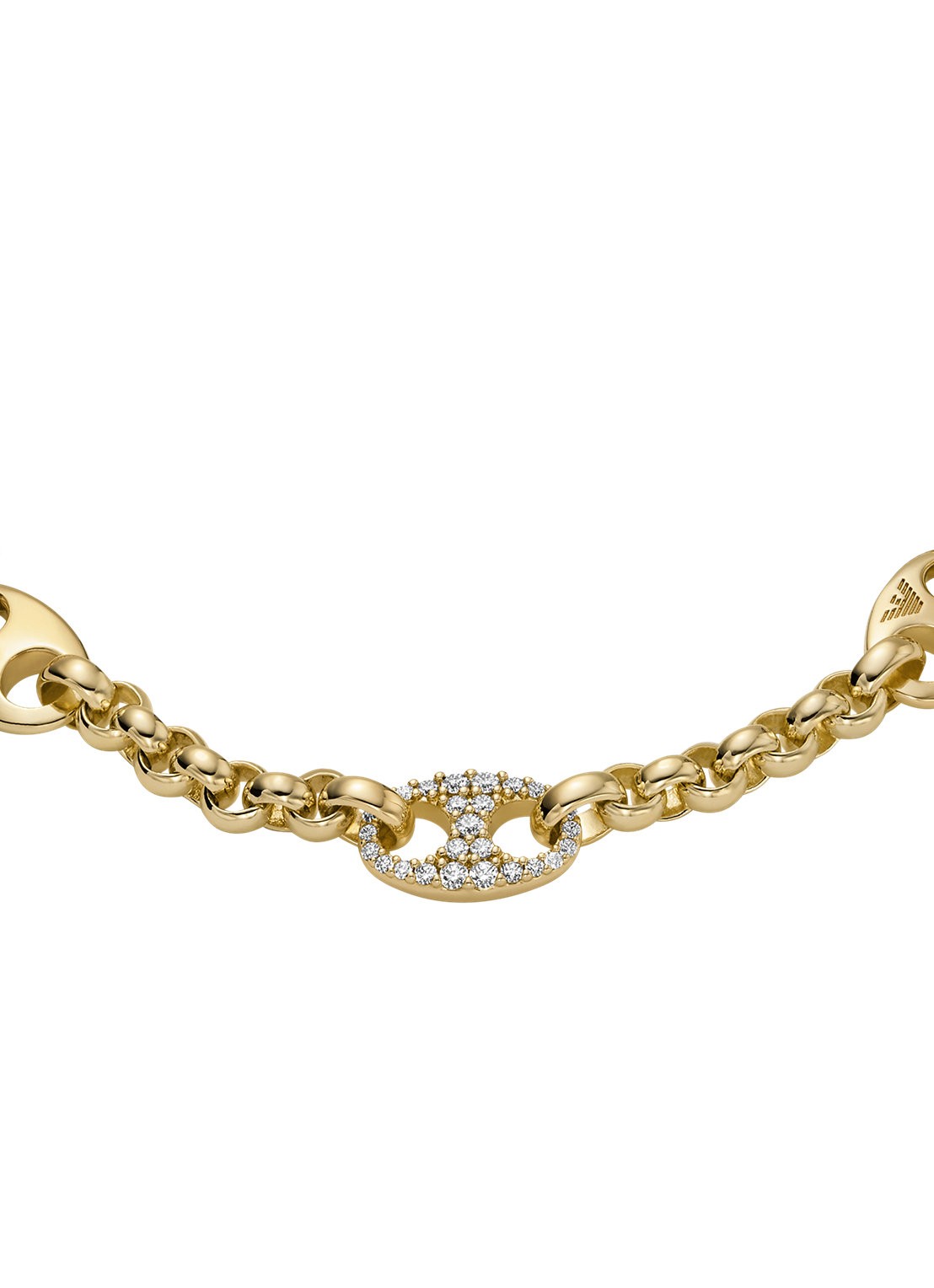 Armani Armband verguld EGS3270710 - detail 2 goud