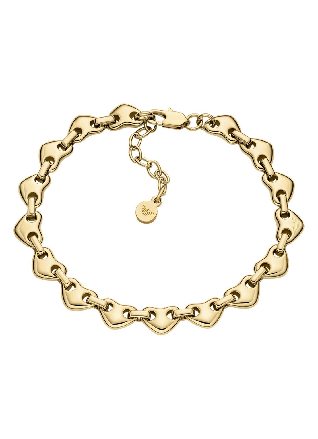 Armani Armband verguld EGS3331710 - voorkant 2 goud