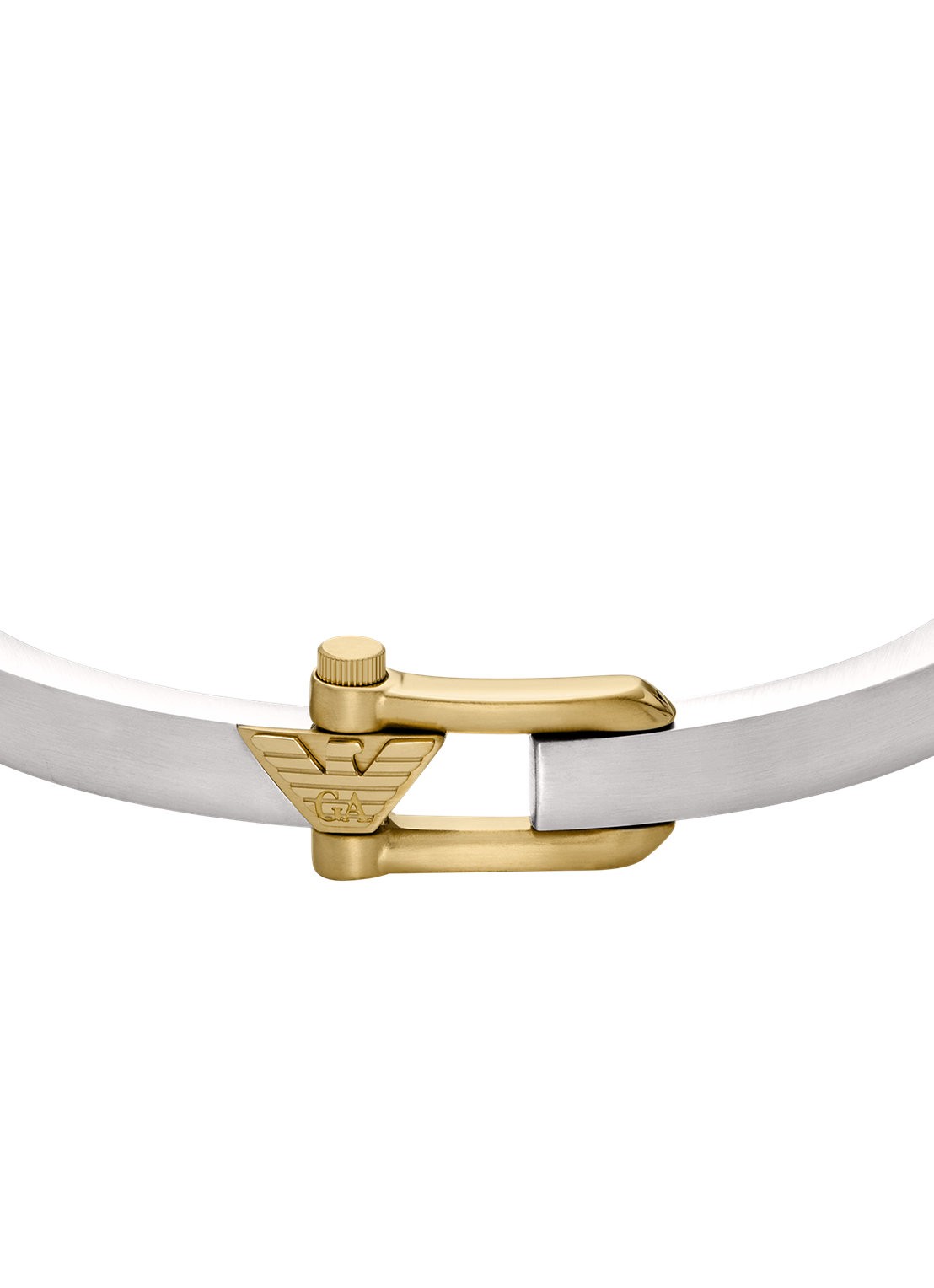 Armani Bangle EGS3244040 - detail 2 zilver