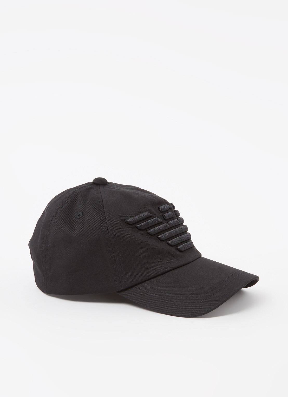 Armani BASEBALL HAT - voorkant zwart