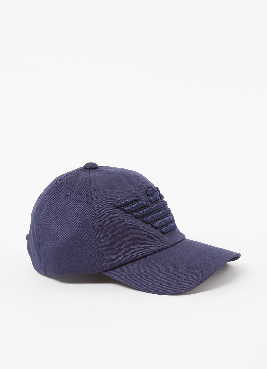 Armani BASEBALL HAT - voorkant donkerblauw