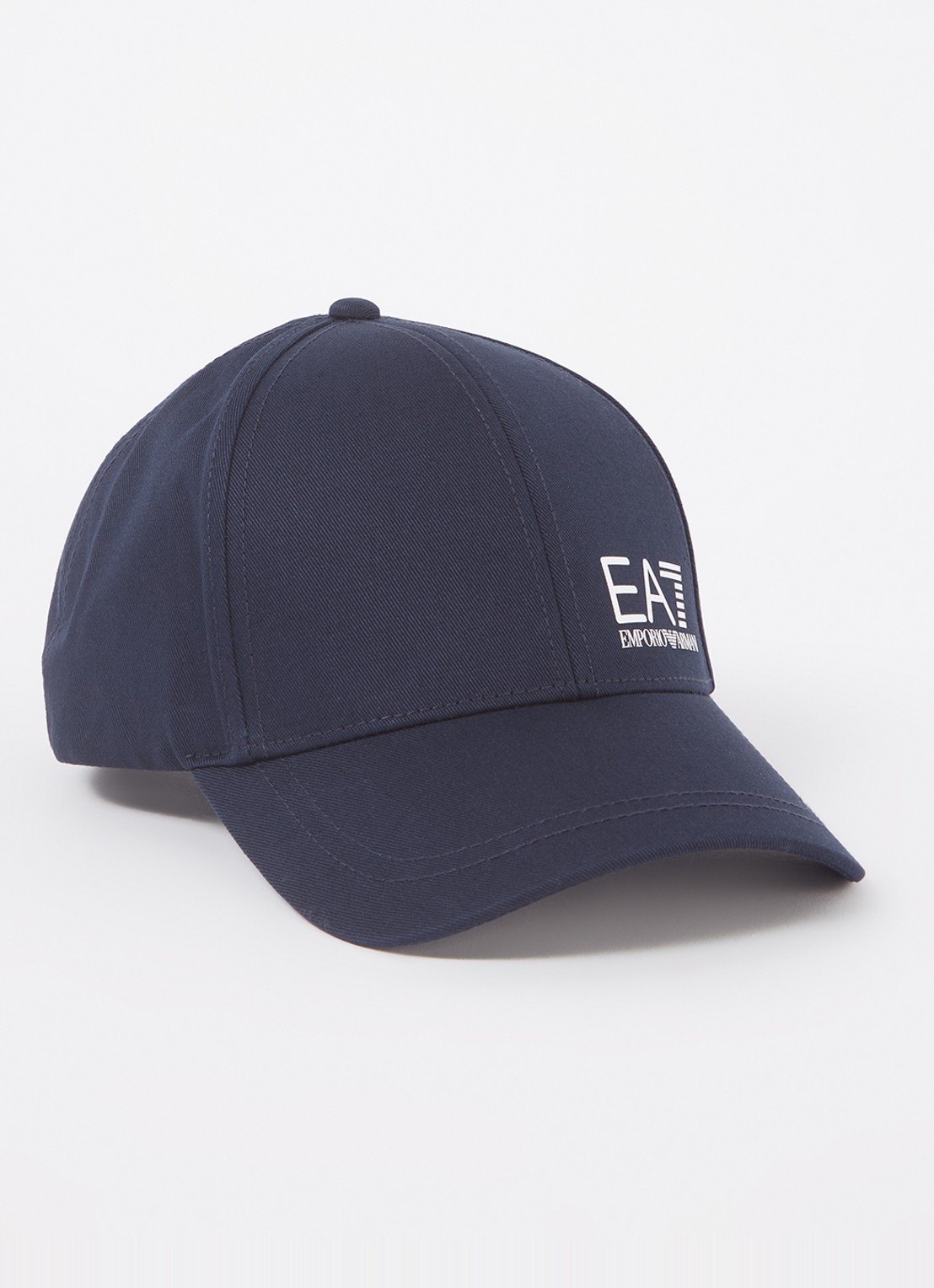 Armani Baseball pet met logo - voorkant blauw