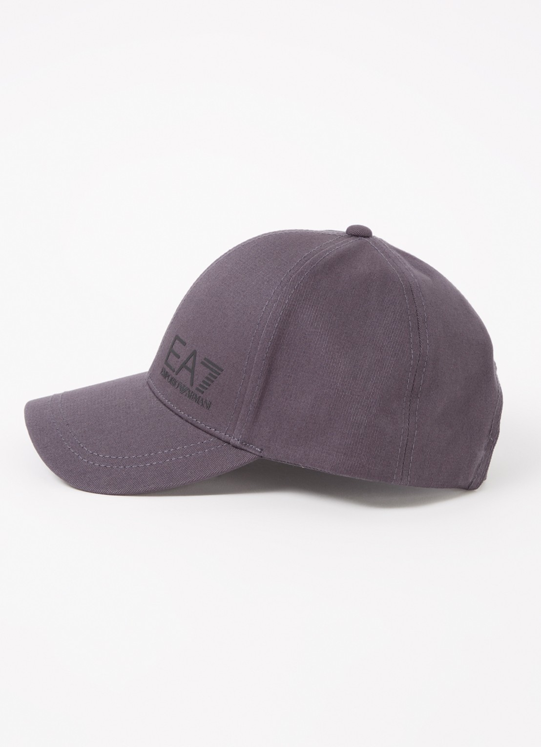 Armani Baseball pet met logo - detail 2 blauwgrijs