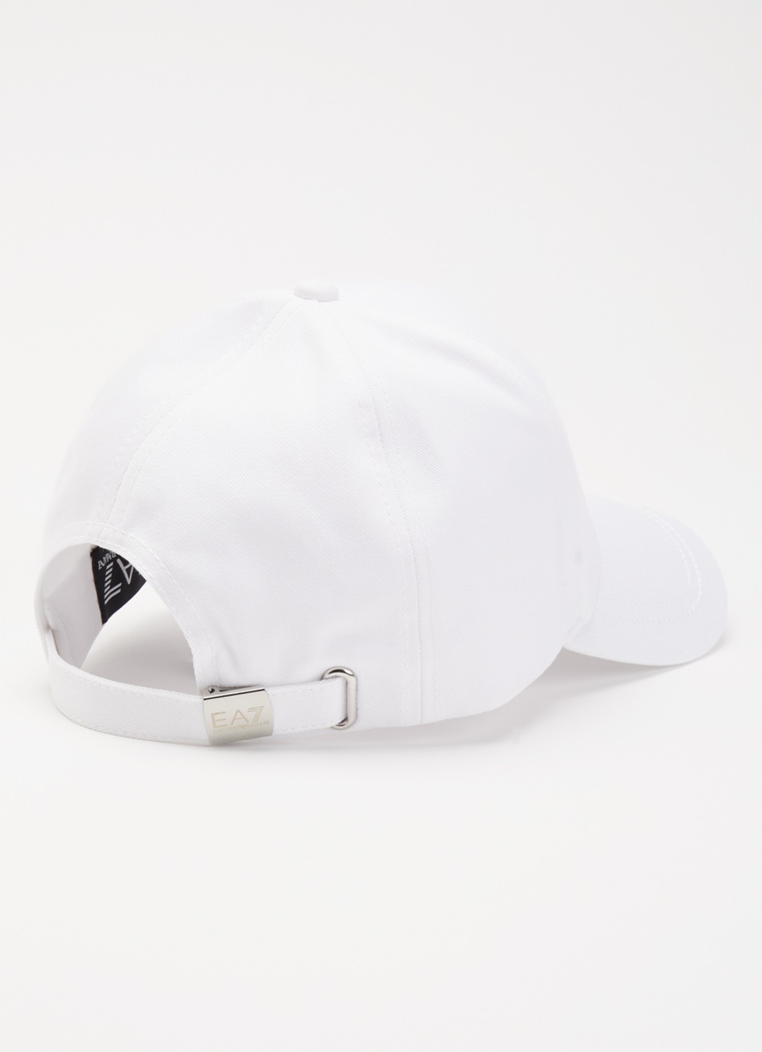 Armani Baseball pet met logo - detail wit