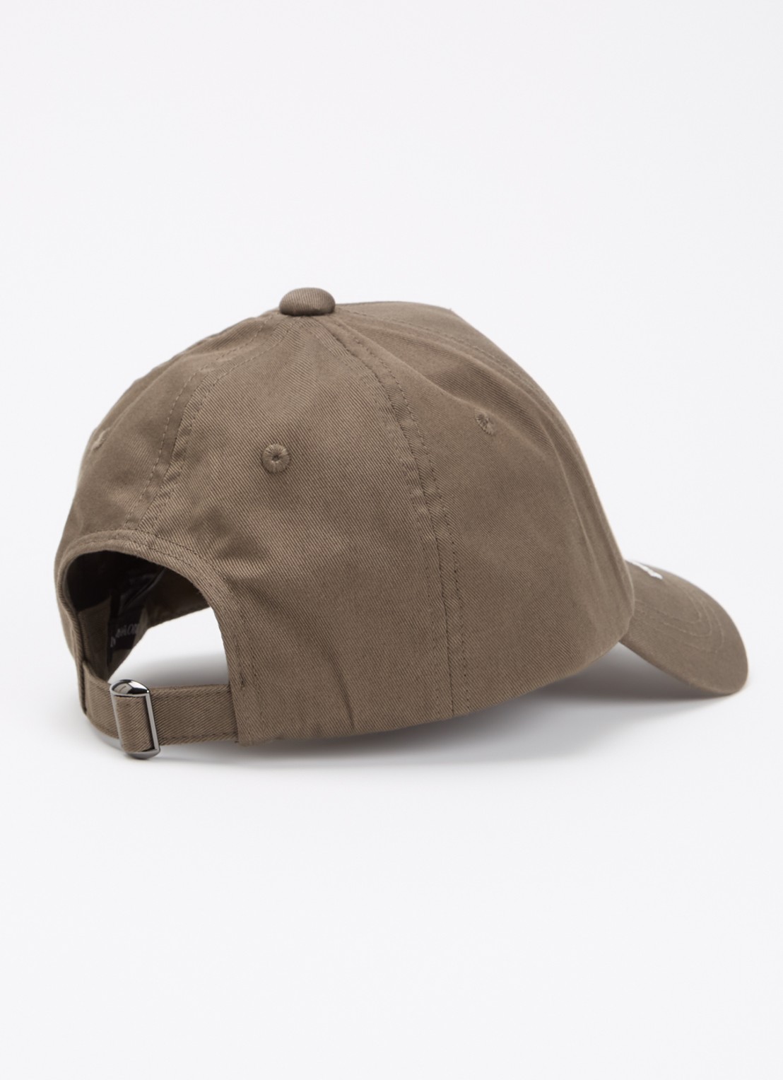Armani Baseball pet met logoborduring - detail 2 bruin