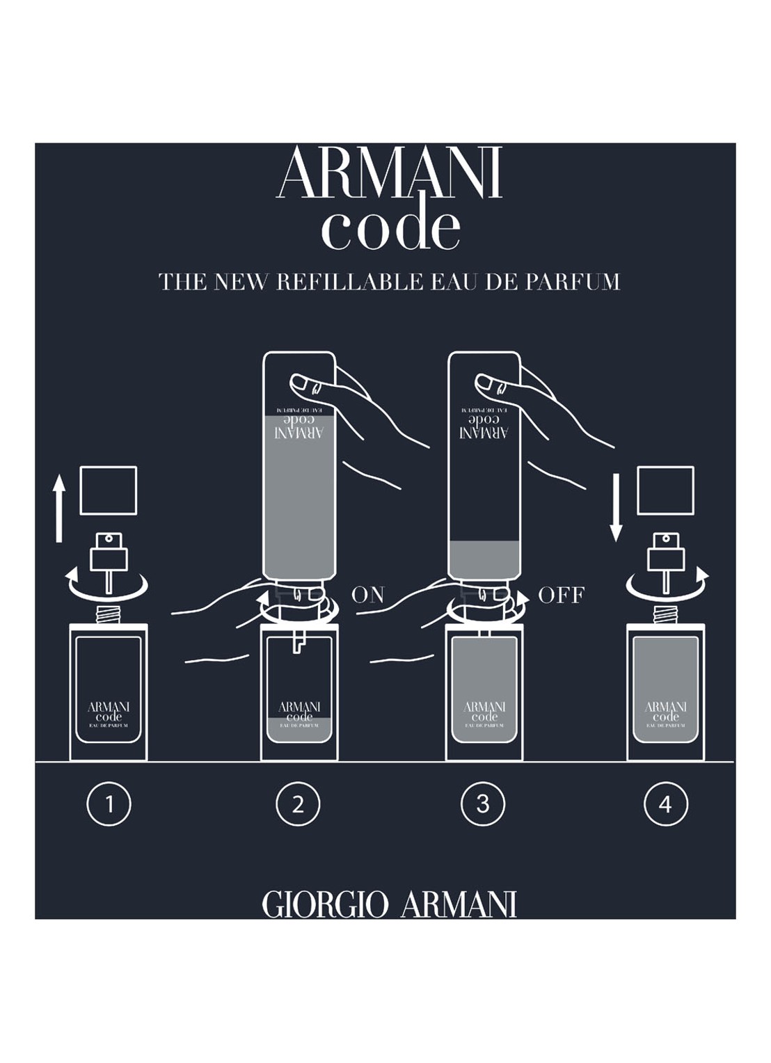 Armani Beauty Armani Code Eau de Parfum Refill - navulling - detail 2 undefined