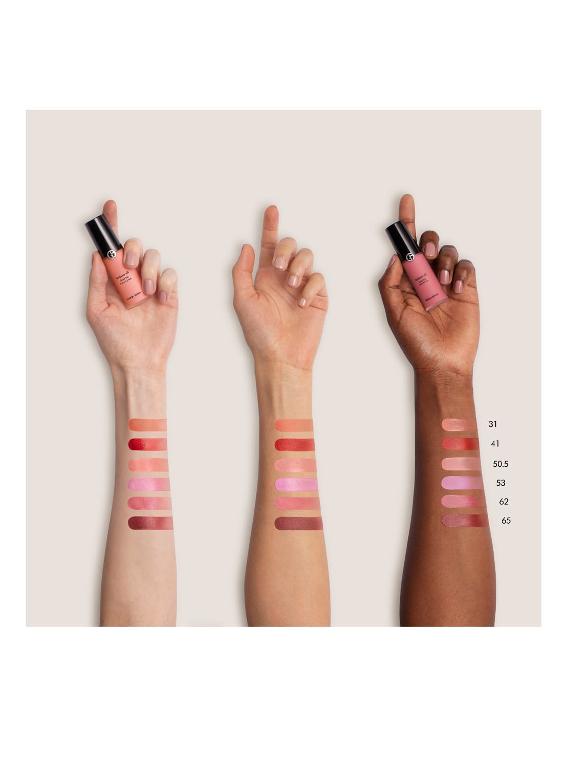Armani Beauty Cheek Tint - vloeibare blush - detail 5 53 bold pink
