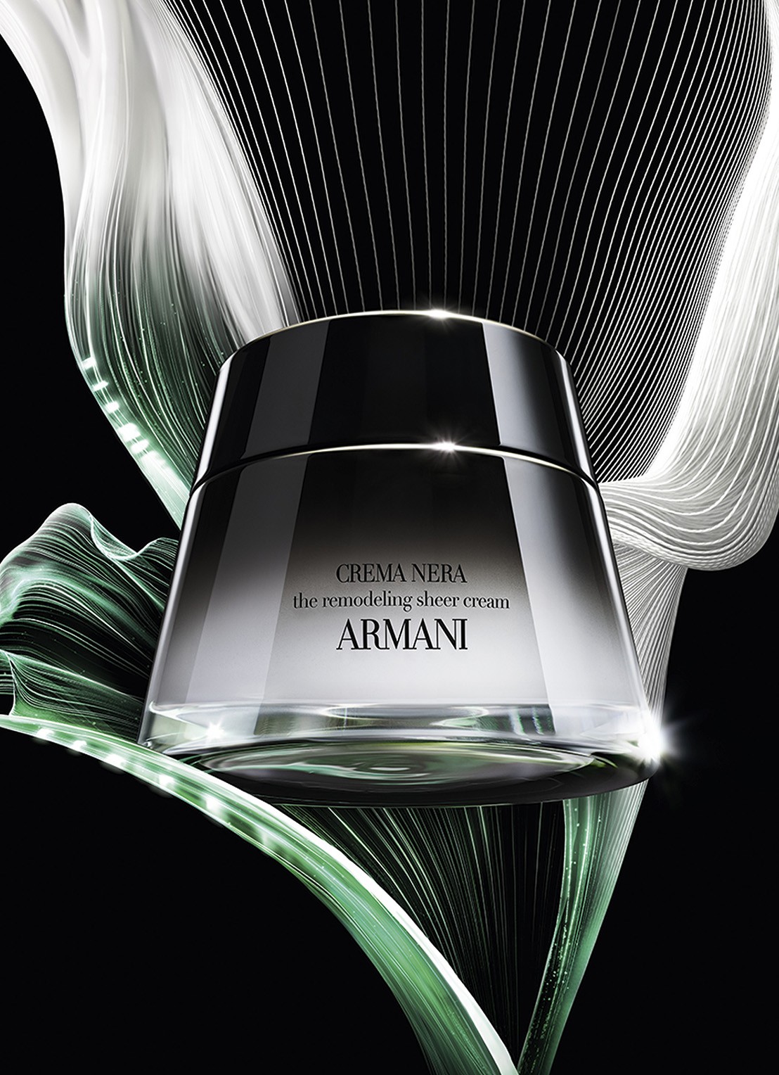Armani Beauty Crema Nera Remodeling Sheer Cream Refill - dag- en nachtcrème navulling - detail 6 undefined
